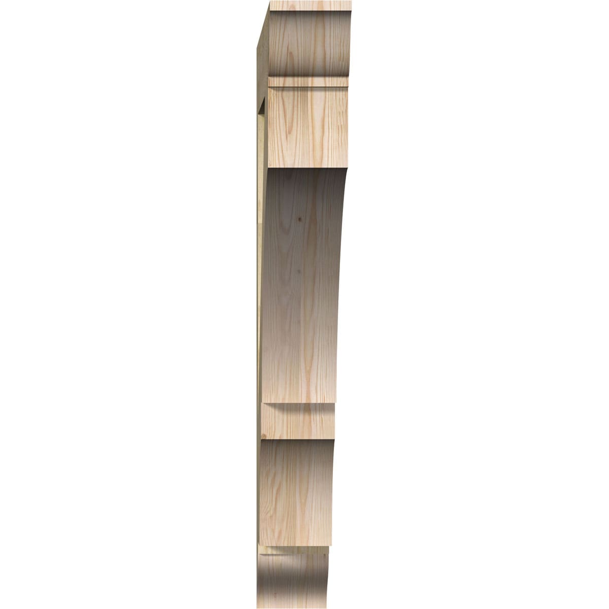 Ekena Millwork BKT06X48X48BOA01RDF Exterior-Brackets-Braces - View #2
