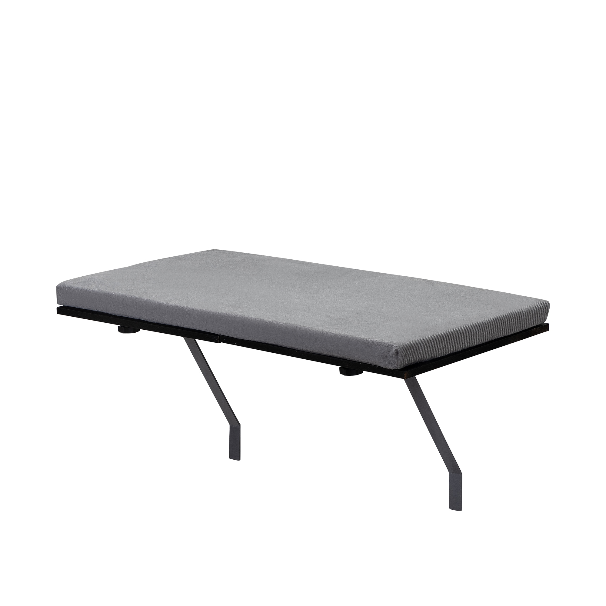 Coziwow CW12X0304 Rectangular Gray Perch Cat Bed ( Medium )