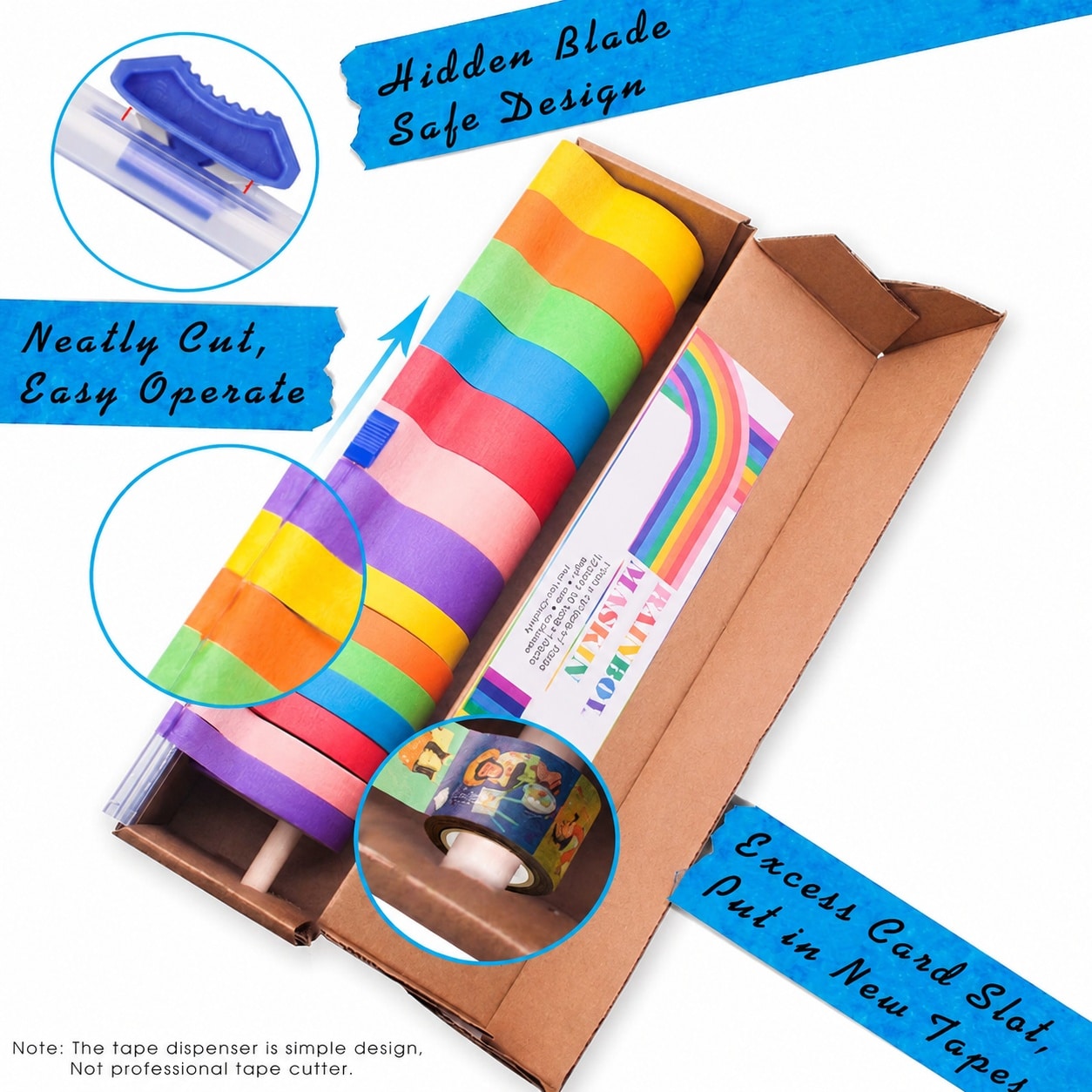 Afoxsos LAF0805F245 Masking-Tape - View #4