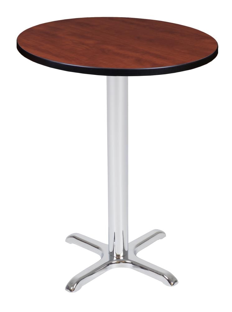 Regency TVCX30RNDCHCM Breakroom Red 4-Person Training Table (30-in W x 42-in H)