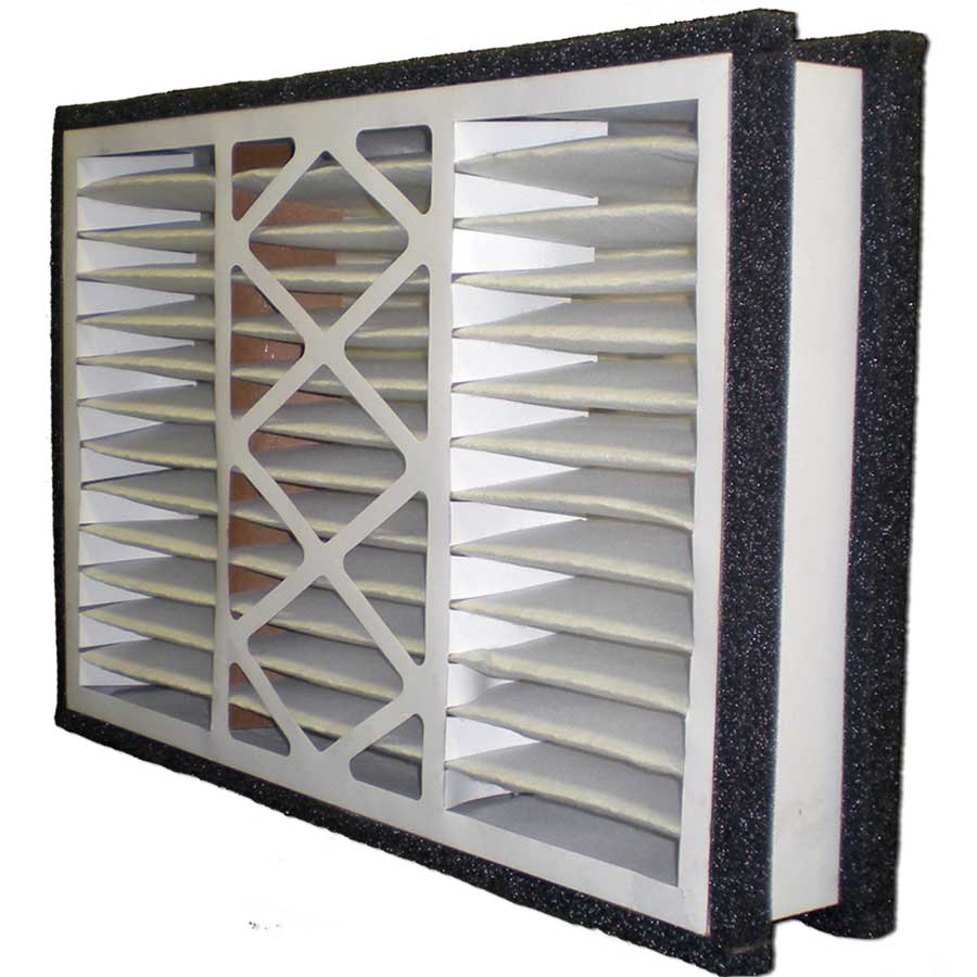 Filtrete 3MR.LX051625M13 16-in W x 26-in L x 5-in MERV 13 HVAC Basic Pleated Air Filter (2-Pack)