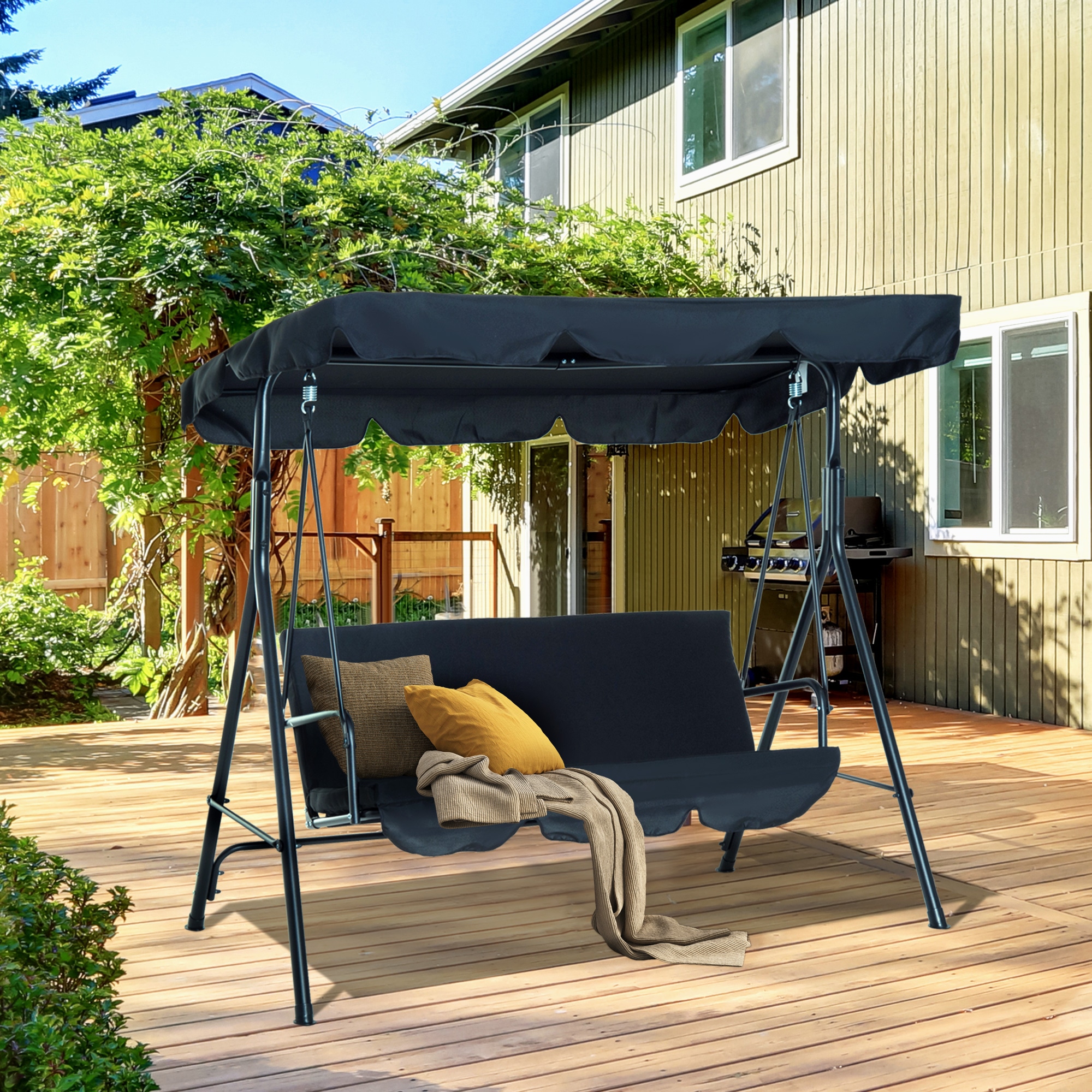 / Cushioned Porch Swings & Gliders Near Me at Lowes.com