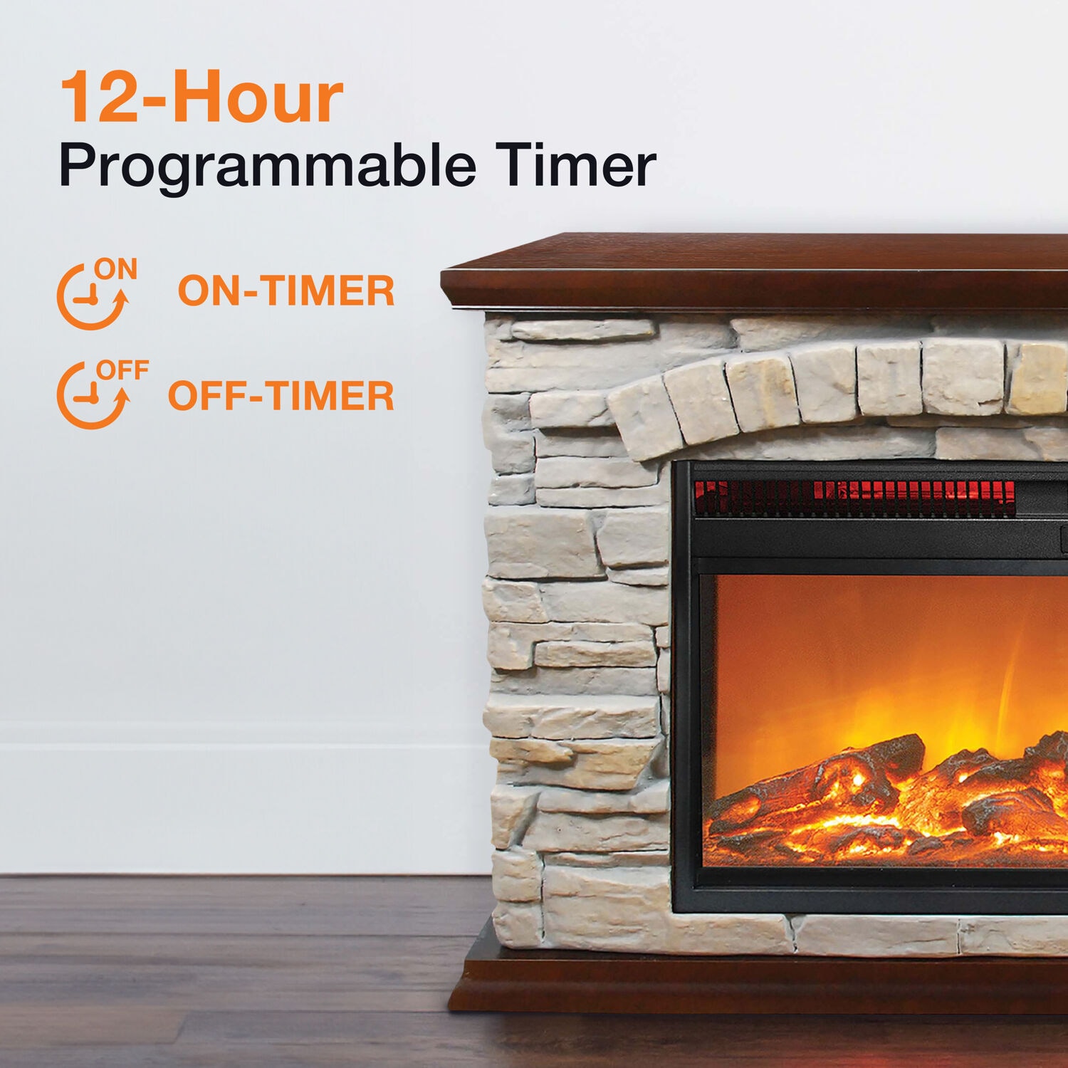 Lifesmart FP2043 Electric-Fireplaces - View #8