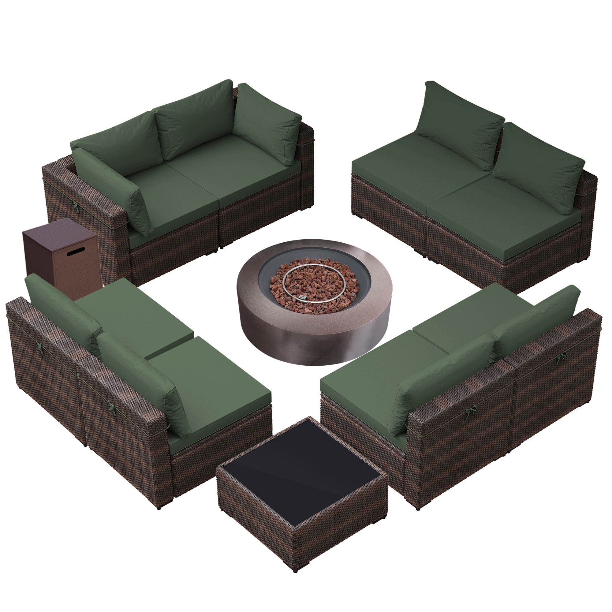 Patio Watcher LS-RT9-KD42BR-B4 Patio-Conversation-Sets - View #2