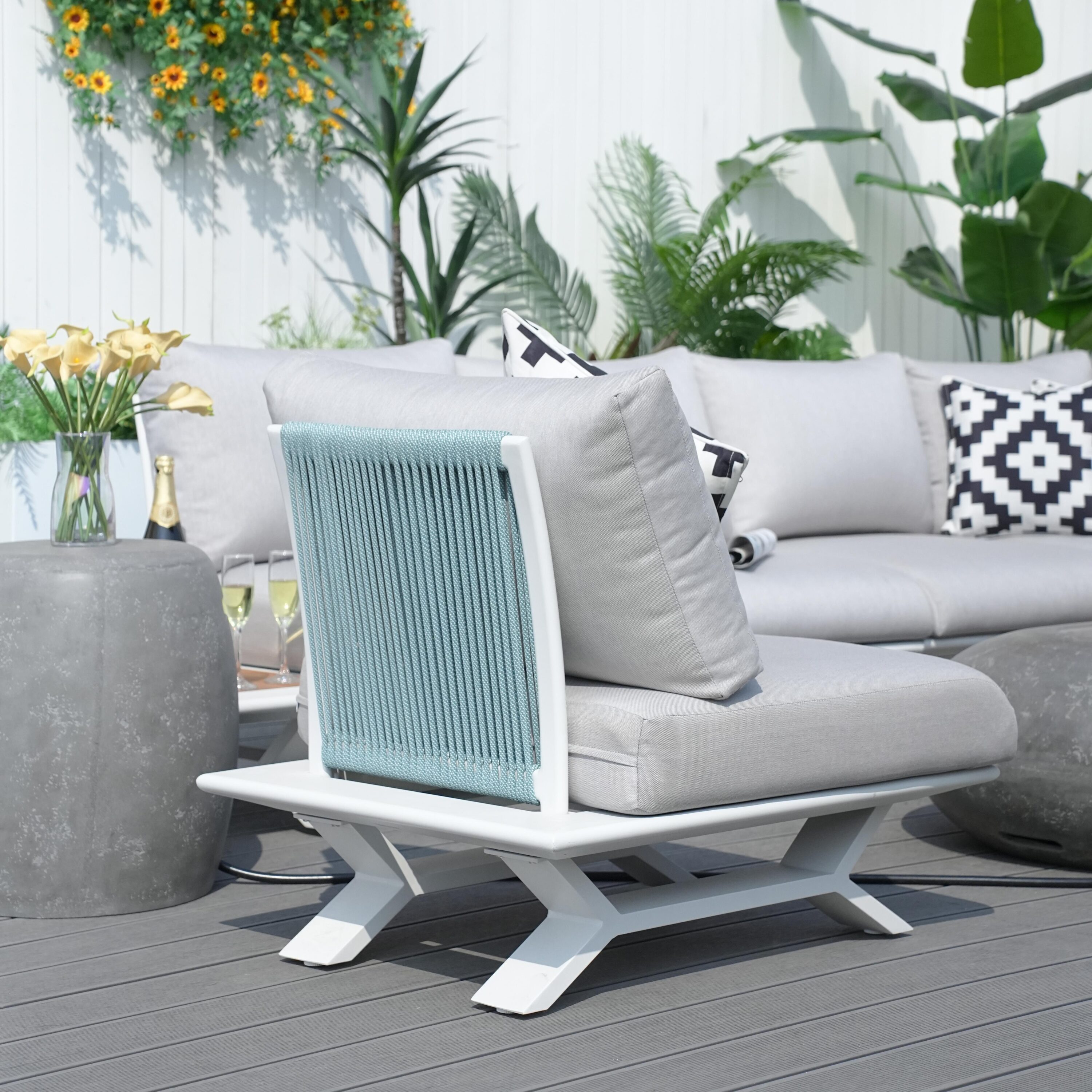 Direct Wicker DWG-2323W24912G Patio-Conversation-Sets - View #8