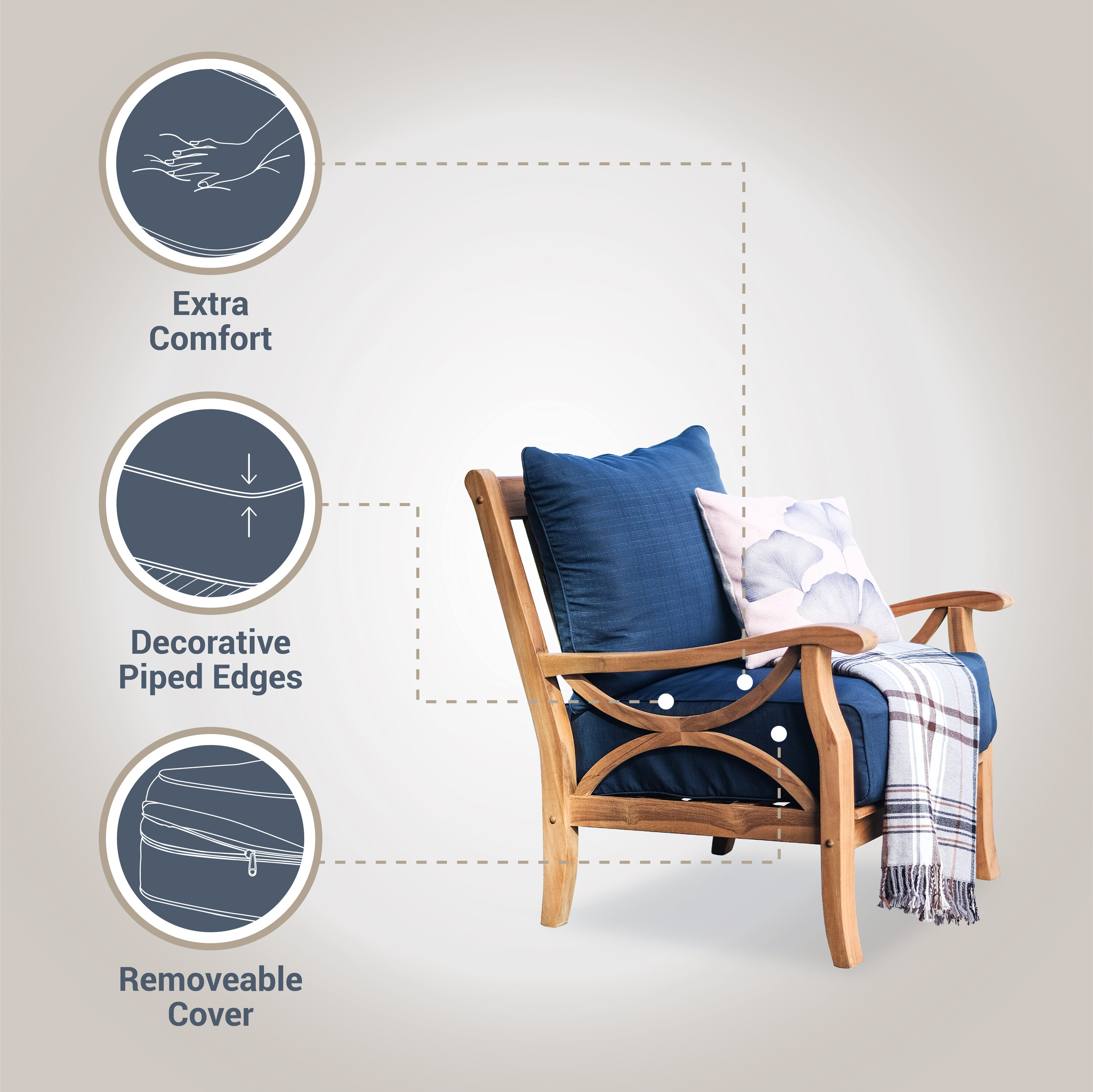 Cambridge Casual 120959-TW-XX-NV-XX Patio-Chairs - View #3