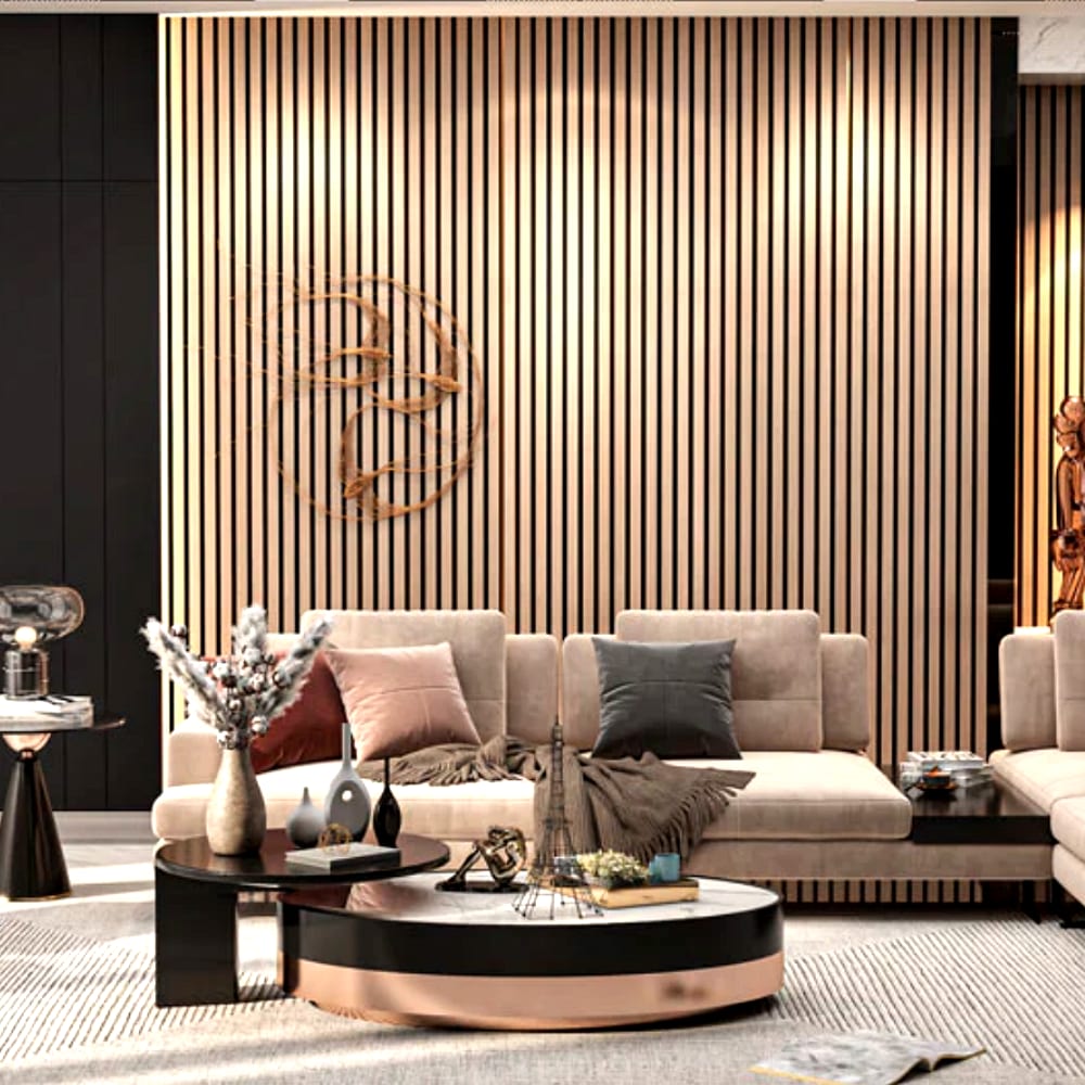 HIGHLANDERHOME ACP20AOAK24X24 Wall-Panels - View #8