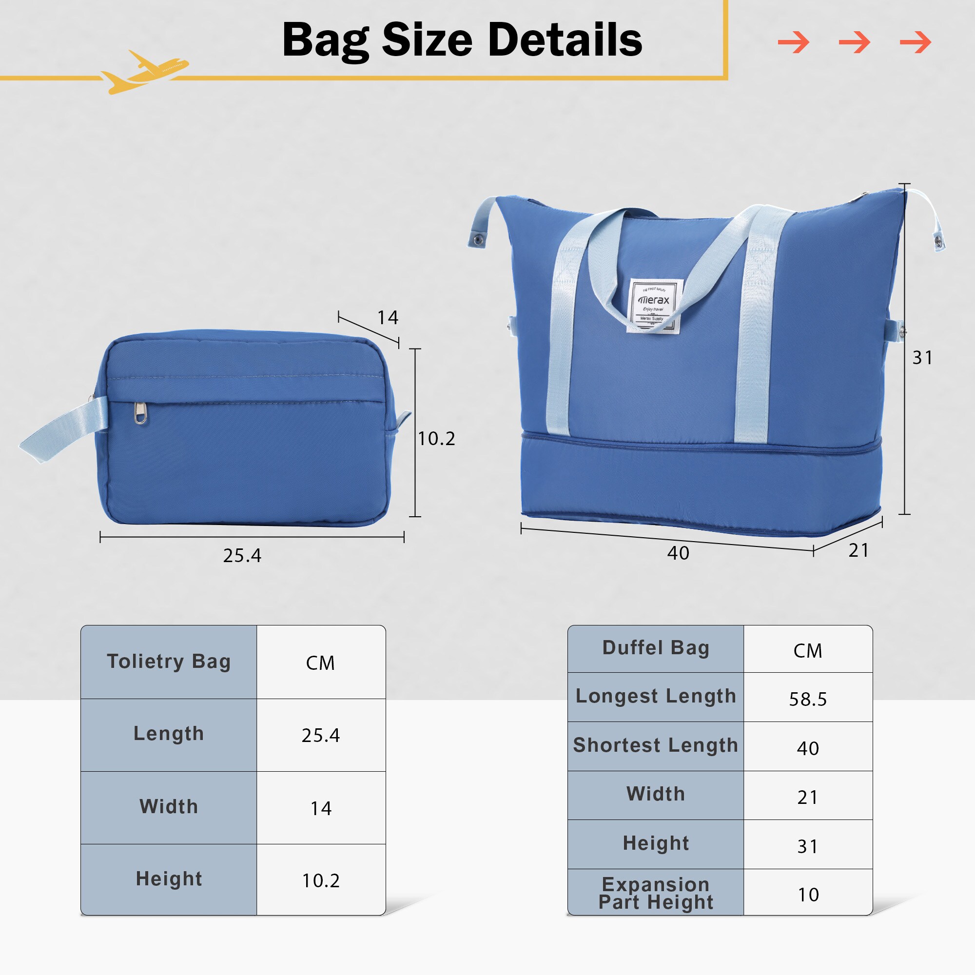 SINOFURN SYD9200004BL Luggage-And-Luggage-Sets - View #4