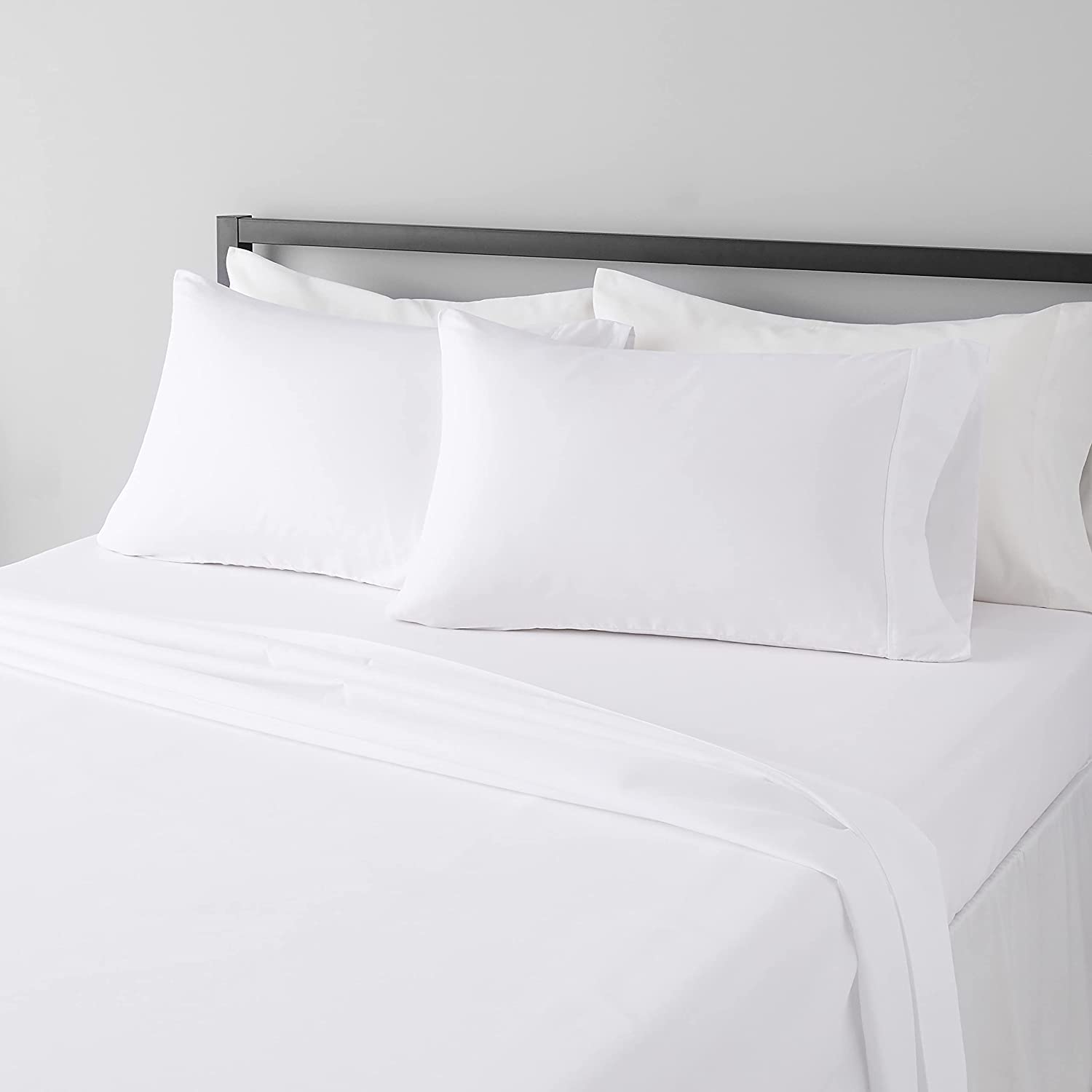 J&V TEXTILES 4-Piece Set: 100 Percent Egyptian-Quality Cotton 1000 Thread Count Deep Pocket Luxury Sheets