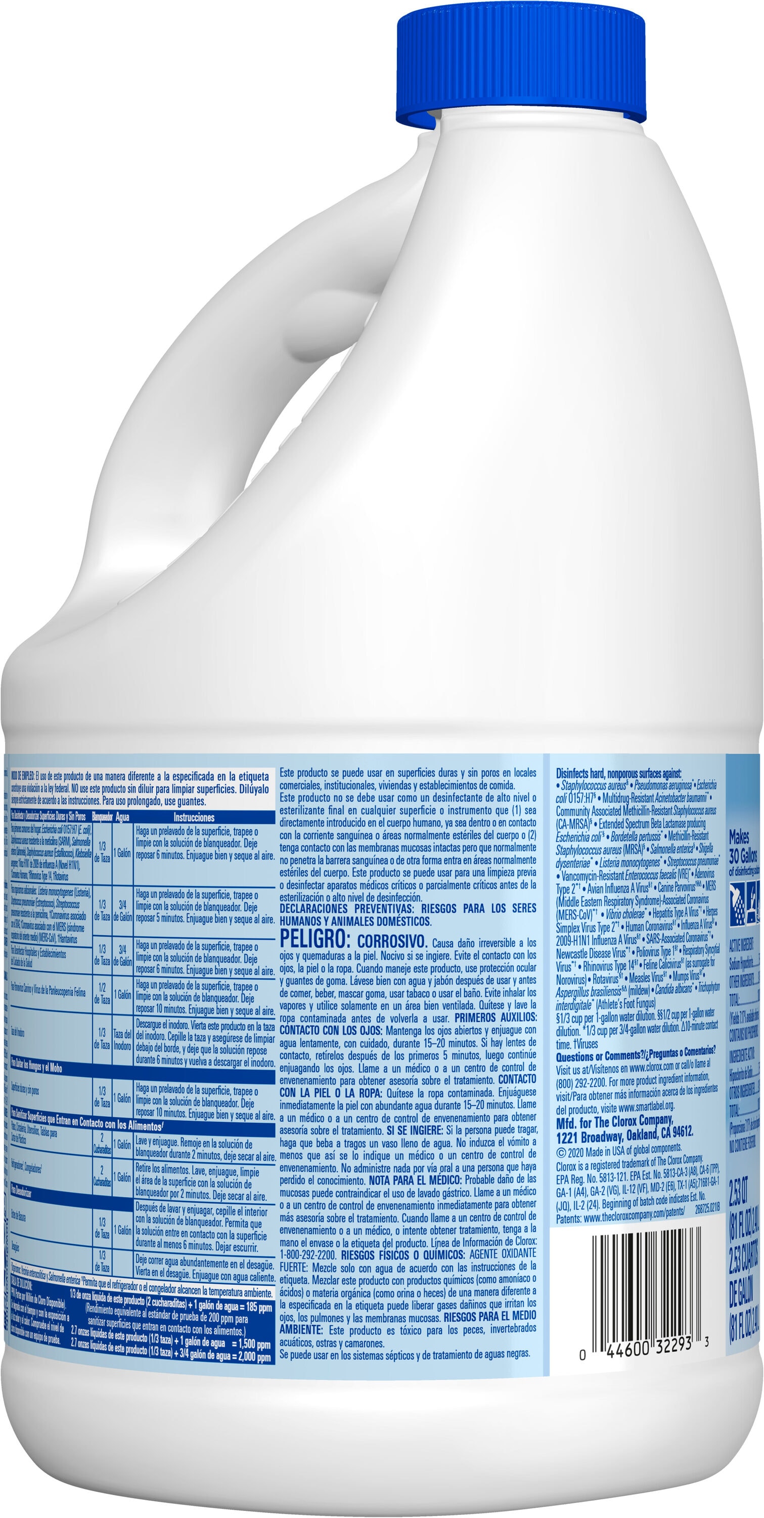Clorox 81 Oz. Concentrated Germicidal Bleach - Power Townsend Company