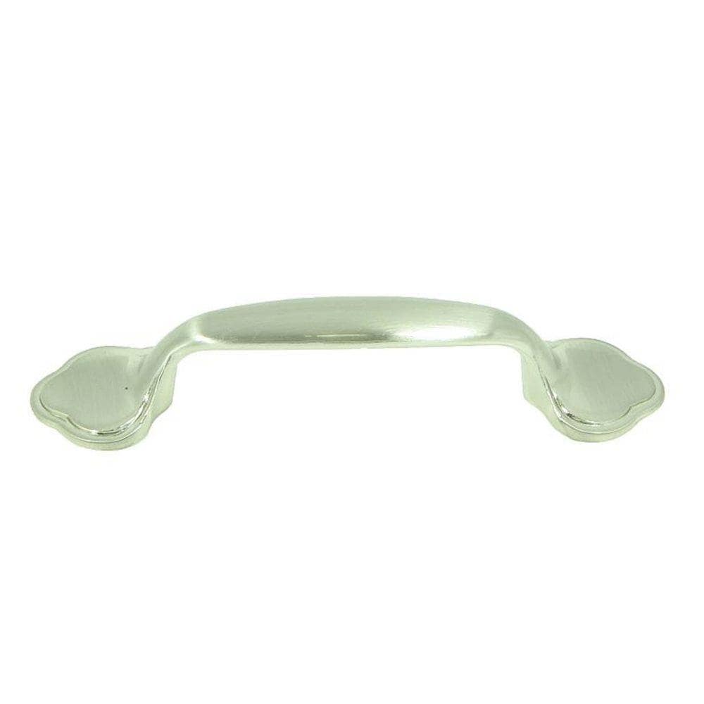 Stone Mill Hardware CP55-SN Chateau 3-in , 76mm Center to Center Satin nickel Bar Handle