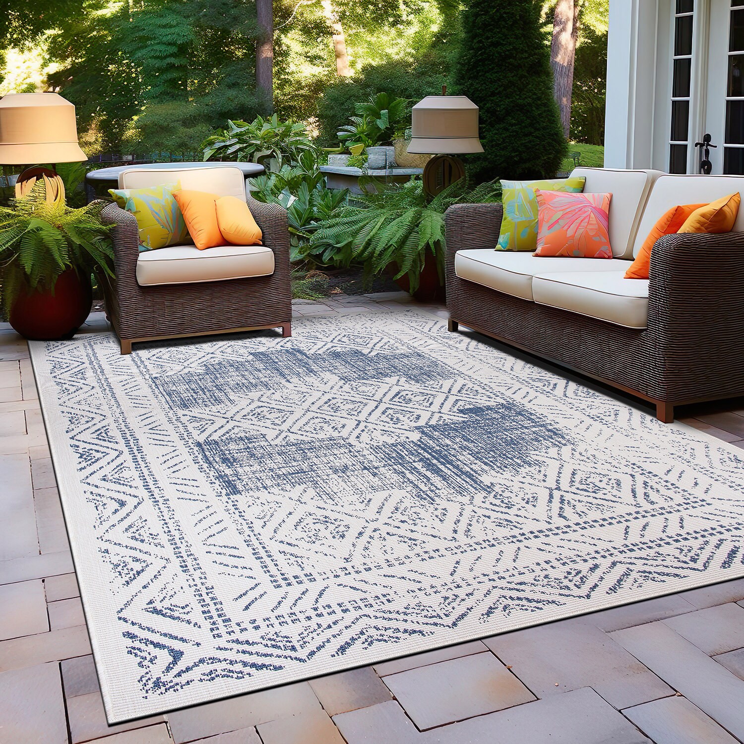 World Rug Gallery 4029BLUE8X10 rugs - View #8