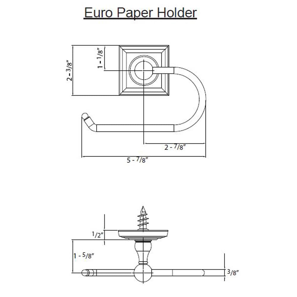 Delaney Hardware 700 Series Tuscany Bronze Wall Mount Single Post 