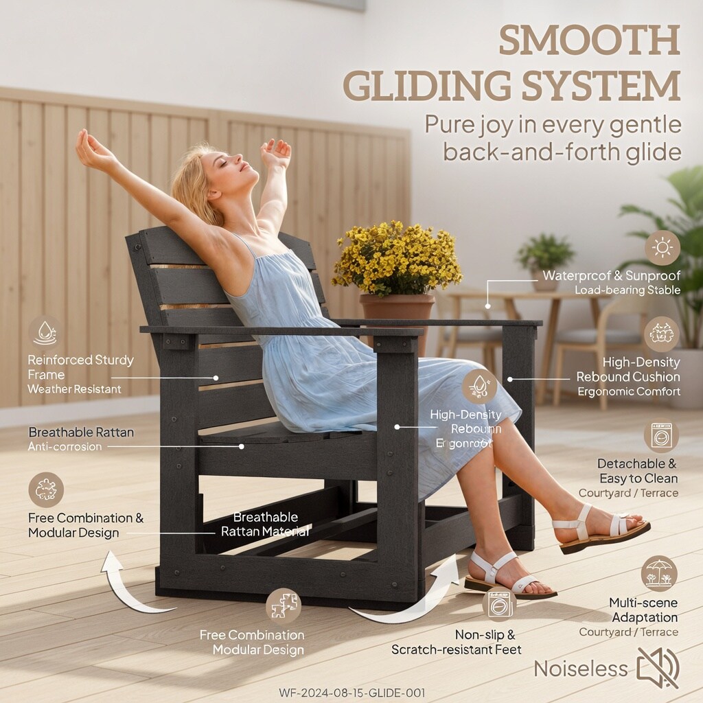 Choco Moon WYC-WQ46340-LS Patio-Conversation-Sets - View #5