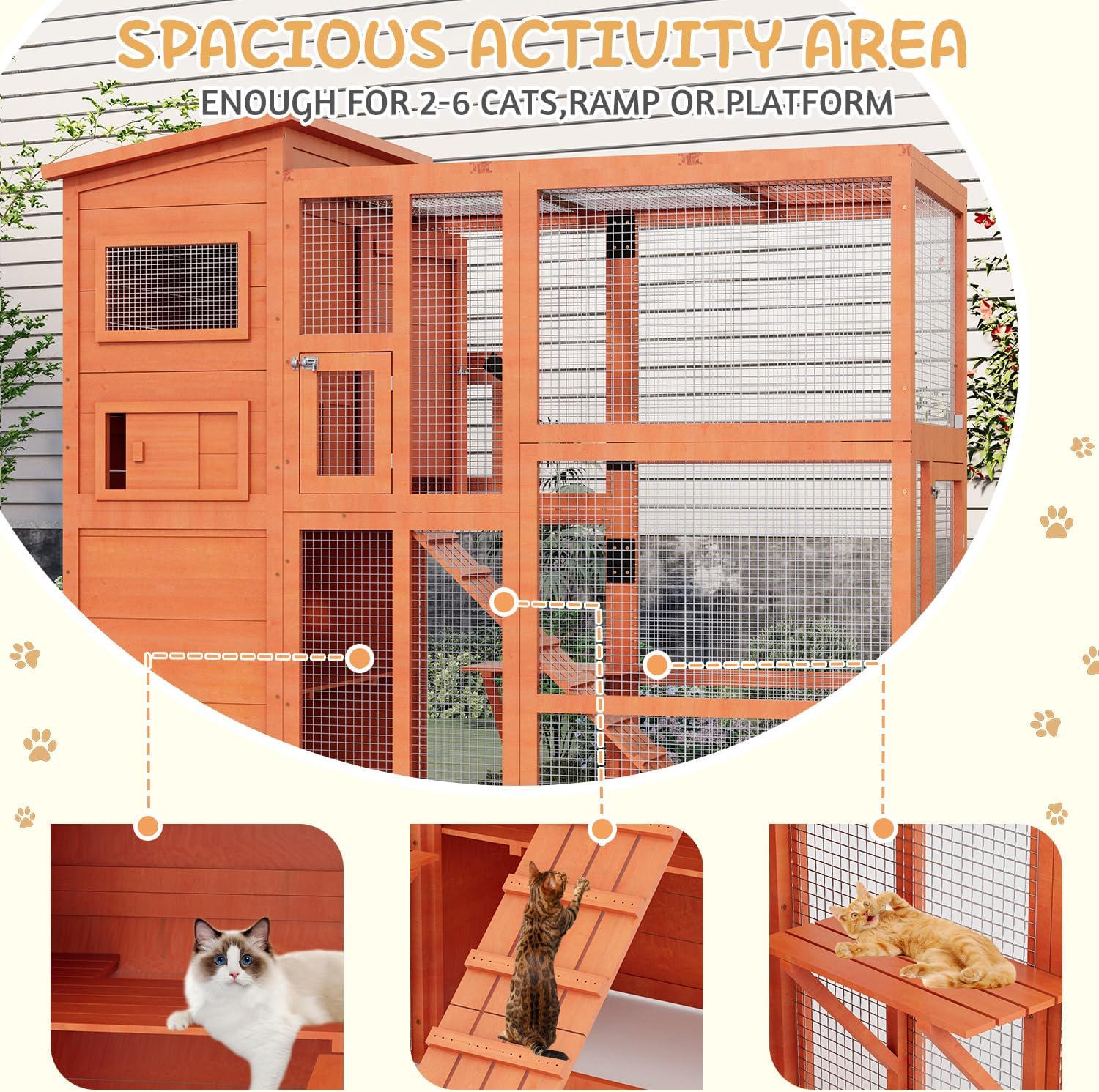 AECOJOY 12092BR-LS02 Dog-Houses - View #2