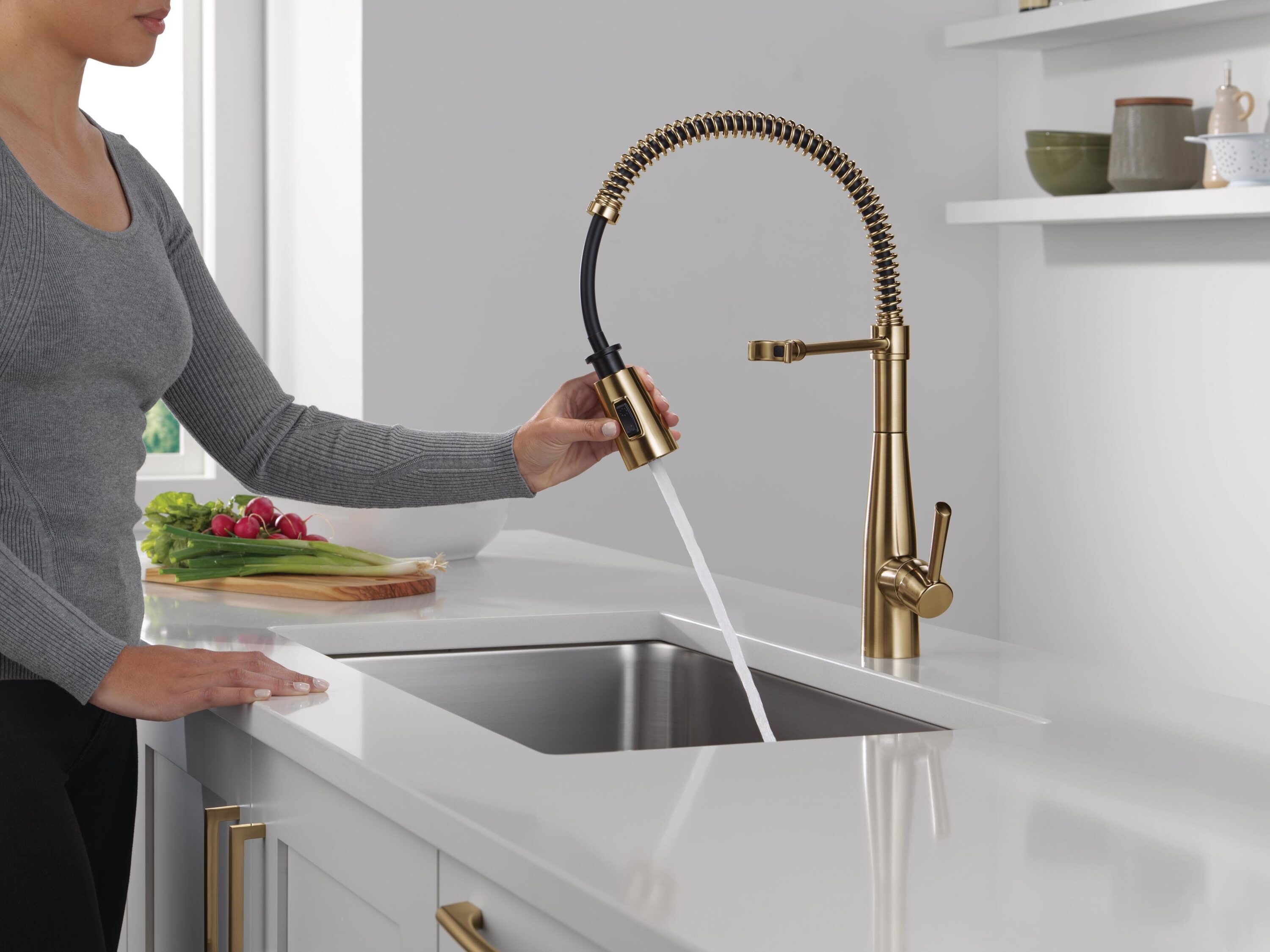 Delta 9613-CZ-DST Kitchen-Faucets - View #2