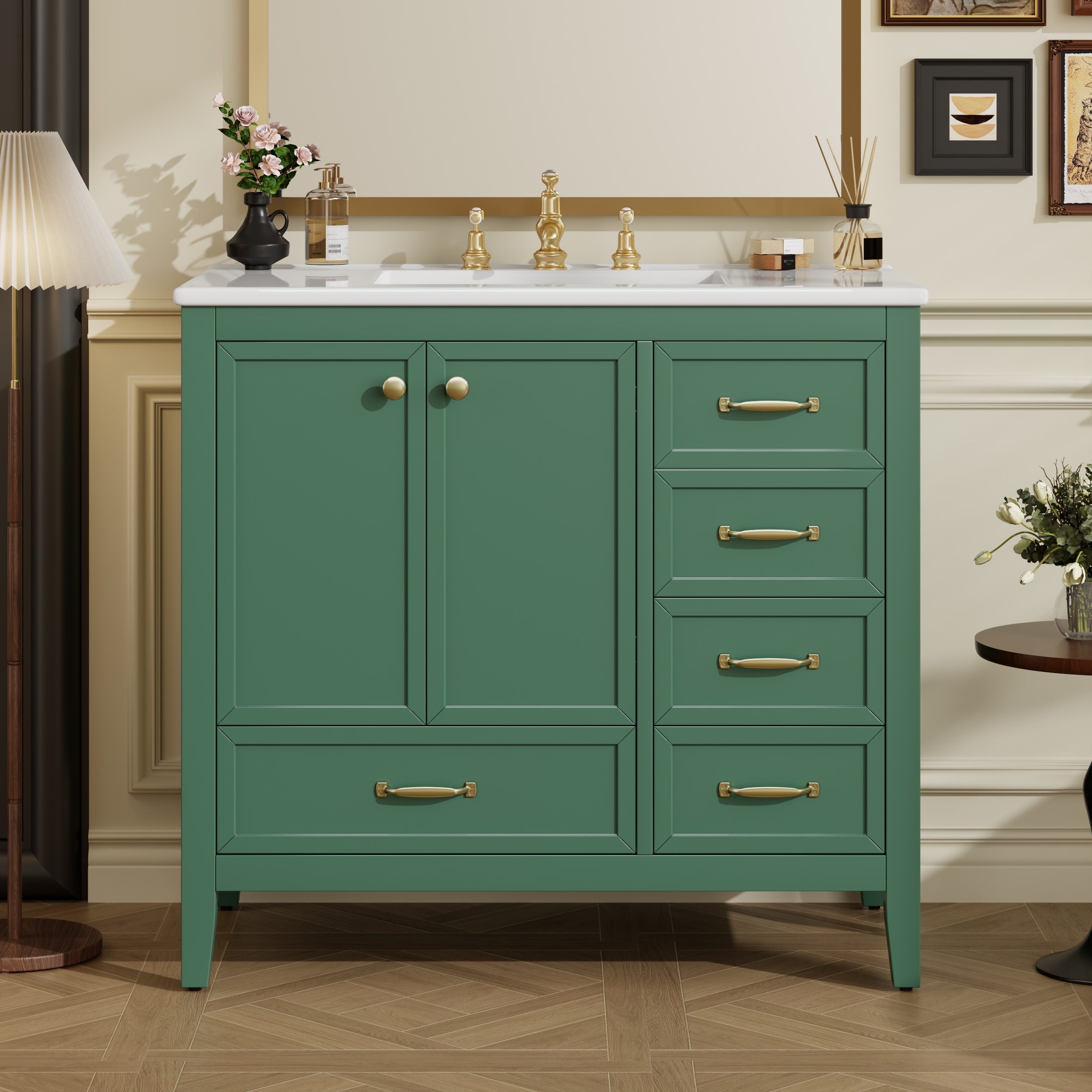 LOVMOR SF-WO-N759P293646F Bath-Vanity-Combo - View #2