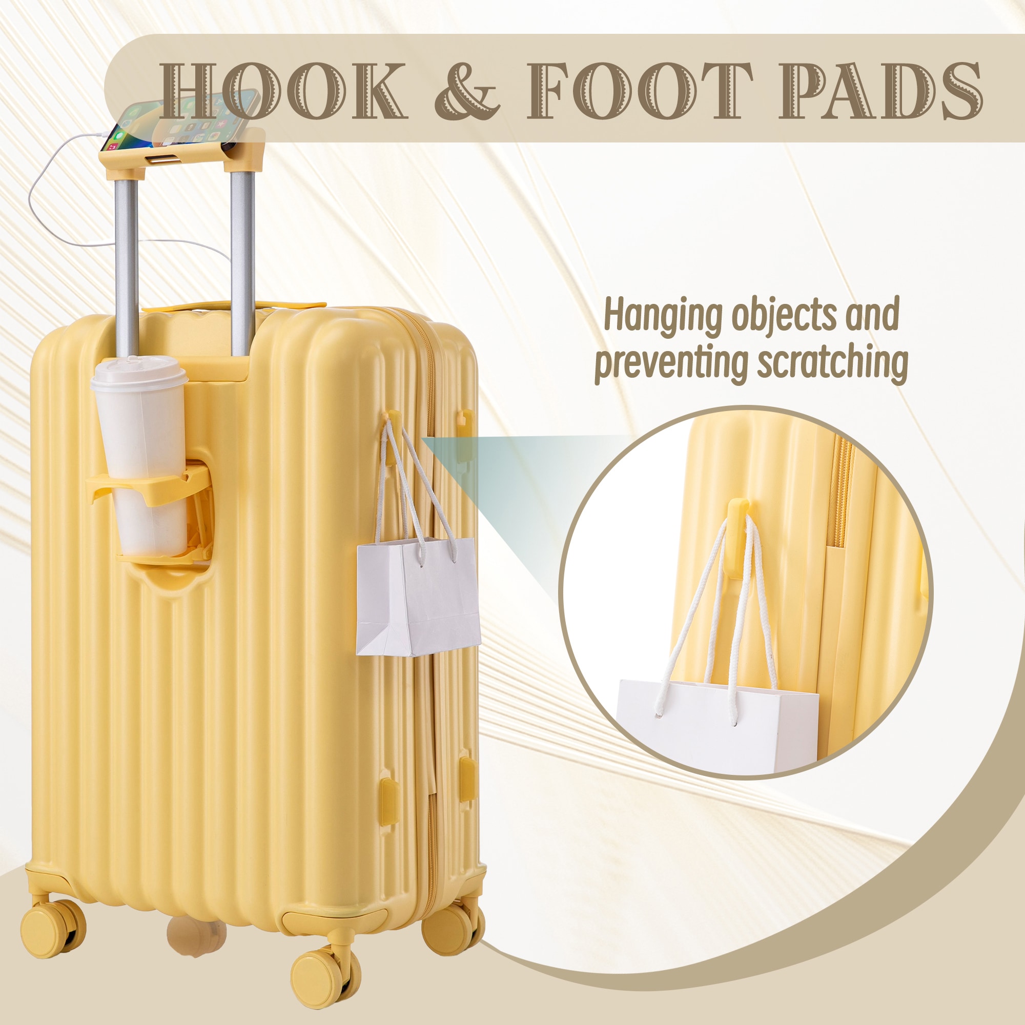 SINOFURN SYD9200002GY Luggage-And-Luggage-Sets - View #15