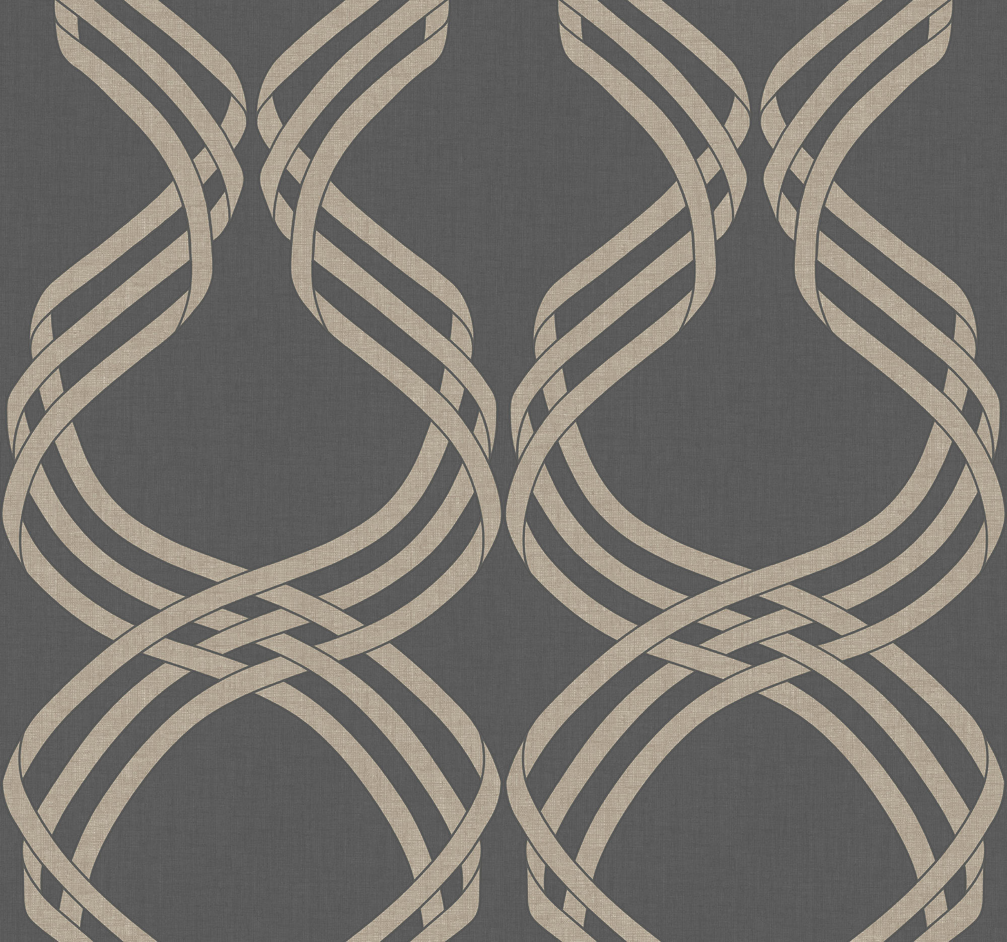 York Wallcoverings NV5568 Modern Heritage 125th Anniversary 60.8-Sq. Feet Gray Non-woven Geometric Unpasted Wallpaper