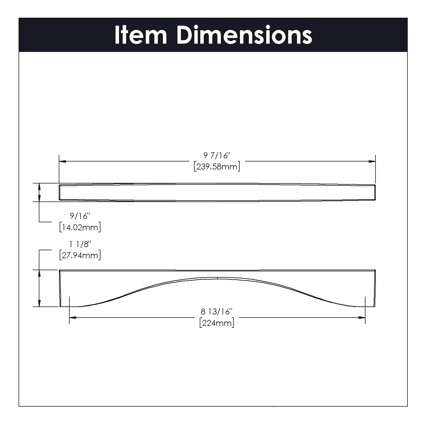 Belwith Keeler B076153-CH Cabinet-Pulls - View #4