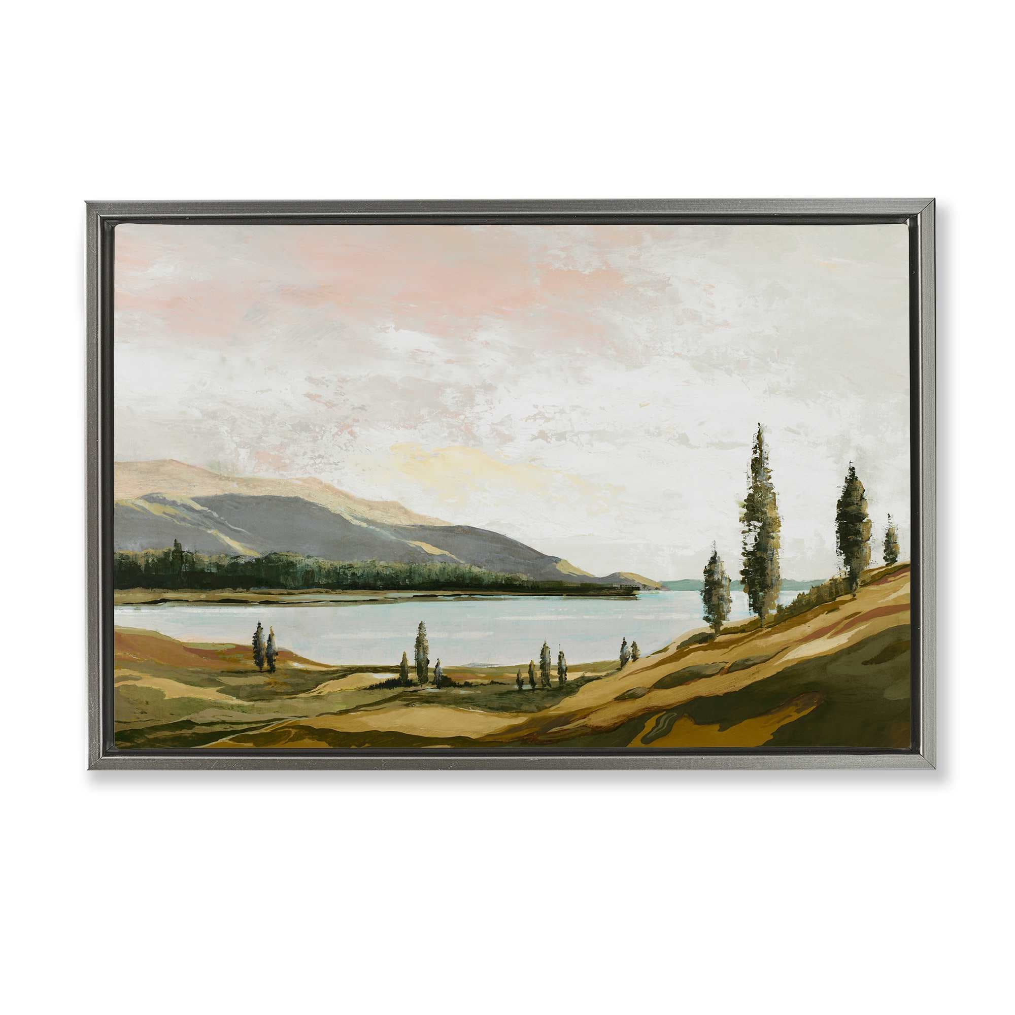 Stupell Industries BS-813-FFL-16X24 Calm Scenic Landscape Floating Frame design by Max Maxx