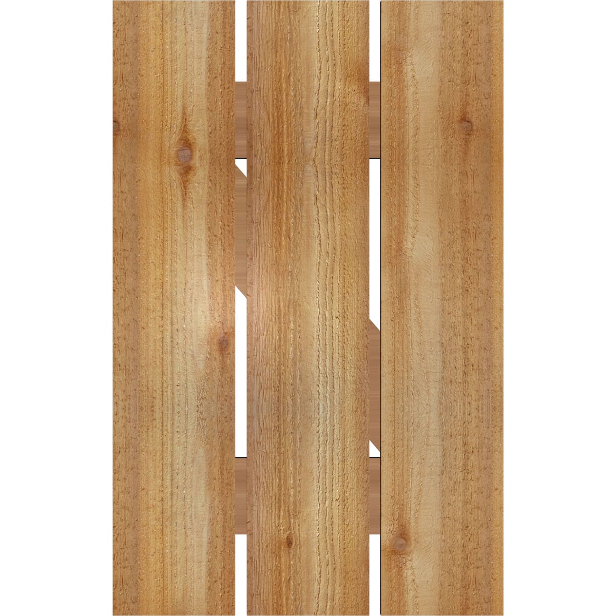 Ekena Millwork RBS06Z17X027RWR Exterior-Shutters - View #4