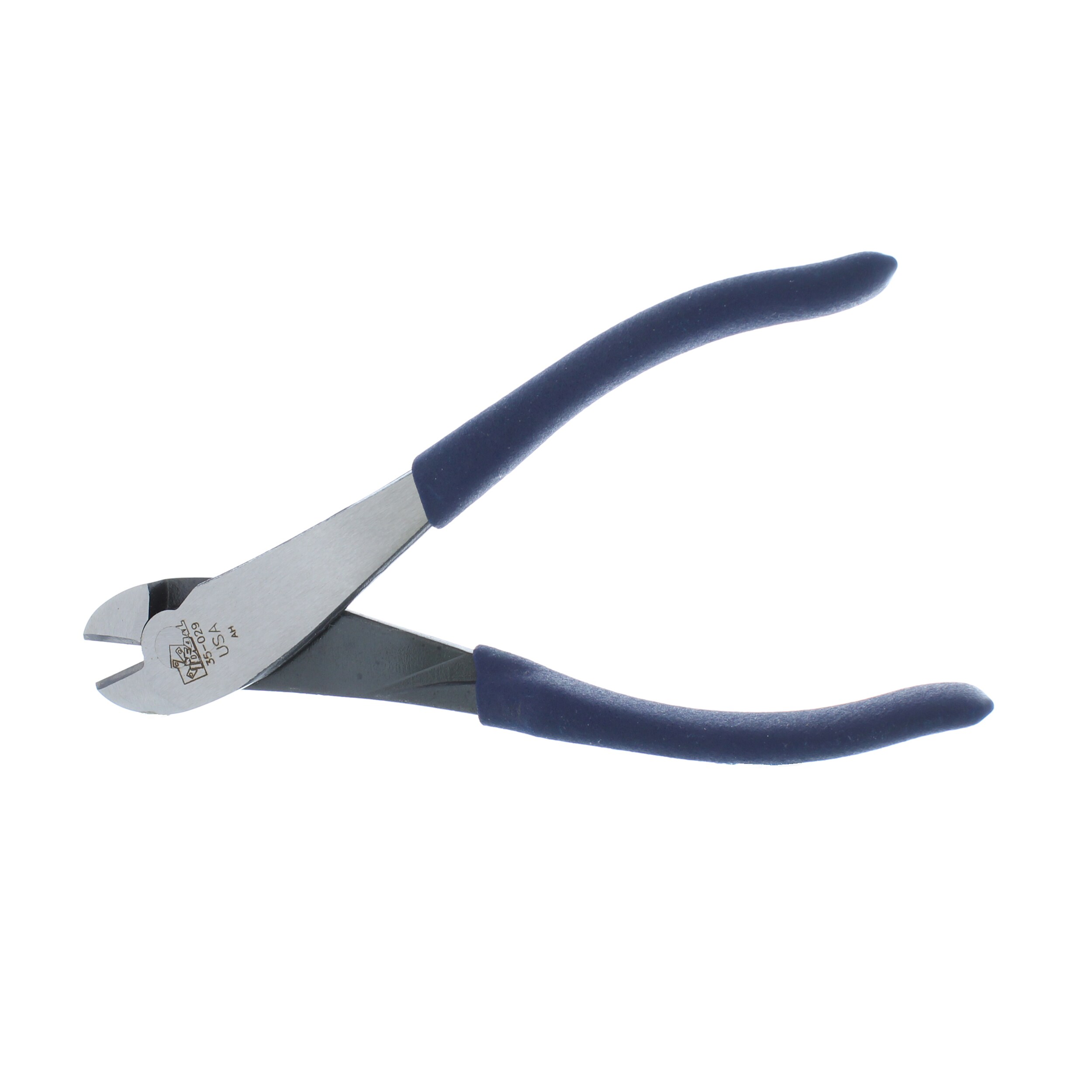 IDEAL 8 in Dipped Grip Diagonal-Cutting Plier with Angled Head 35-029 USA 