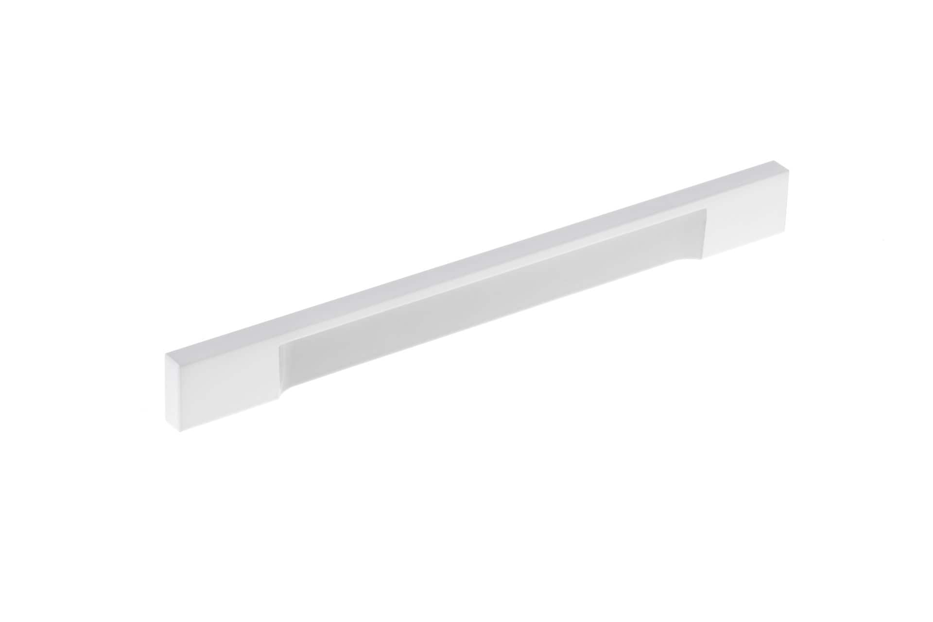 Richelieu BP1310119230 Viareggio 7-9/16-in , 192mm Center to Center White Rectangular Bar
