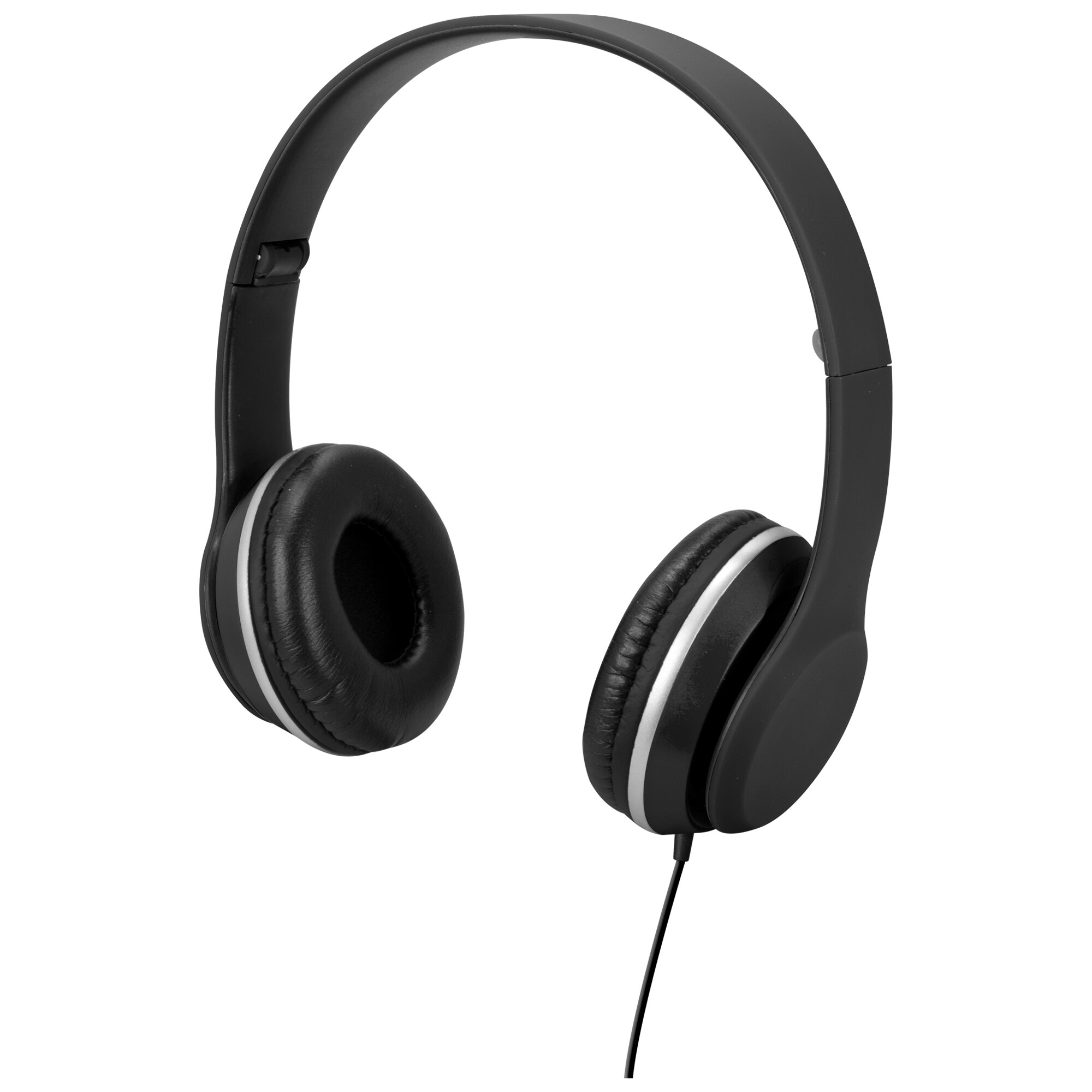 Stereo Designer Headphones Over The Ear Wired Headphones in Black | - iLive IAH57B