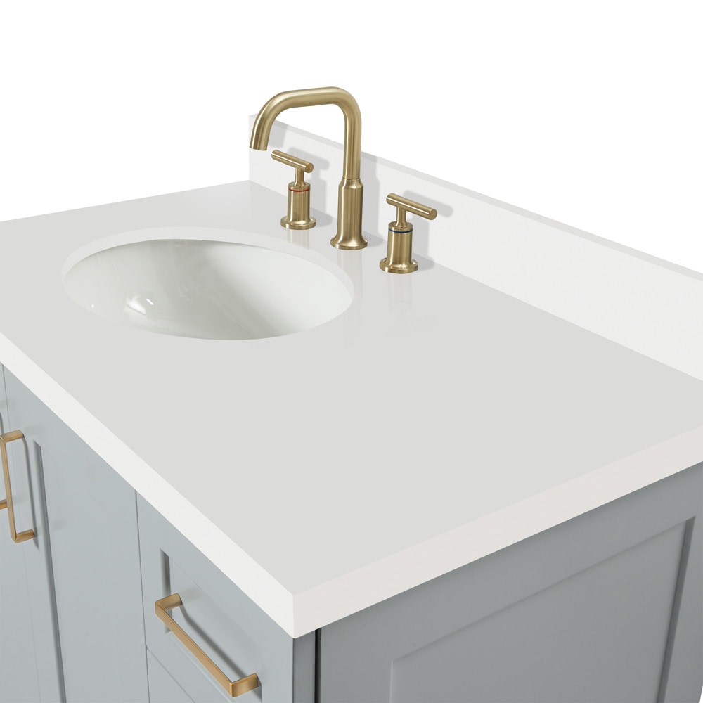 ARIEL Q037SLWQOVOGRY Bath-Vanity-Combo - View #9