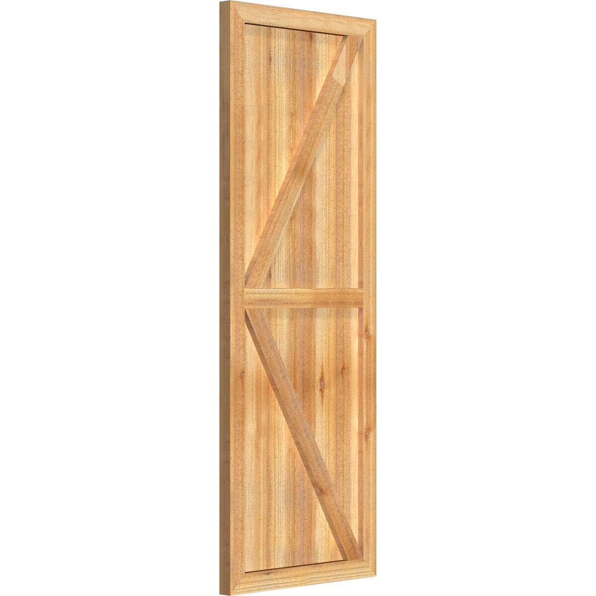 Ekena Millwork RBF06Z21X058RWR Exterior-Shutters - View #2