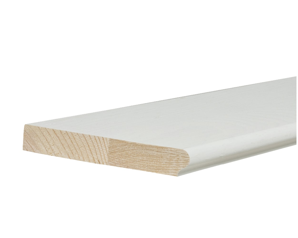 RELIABILT 1-1/4-in x 2-in x 10-ft Primed Pine Brick Moulding in