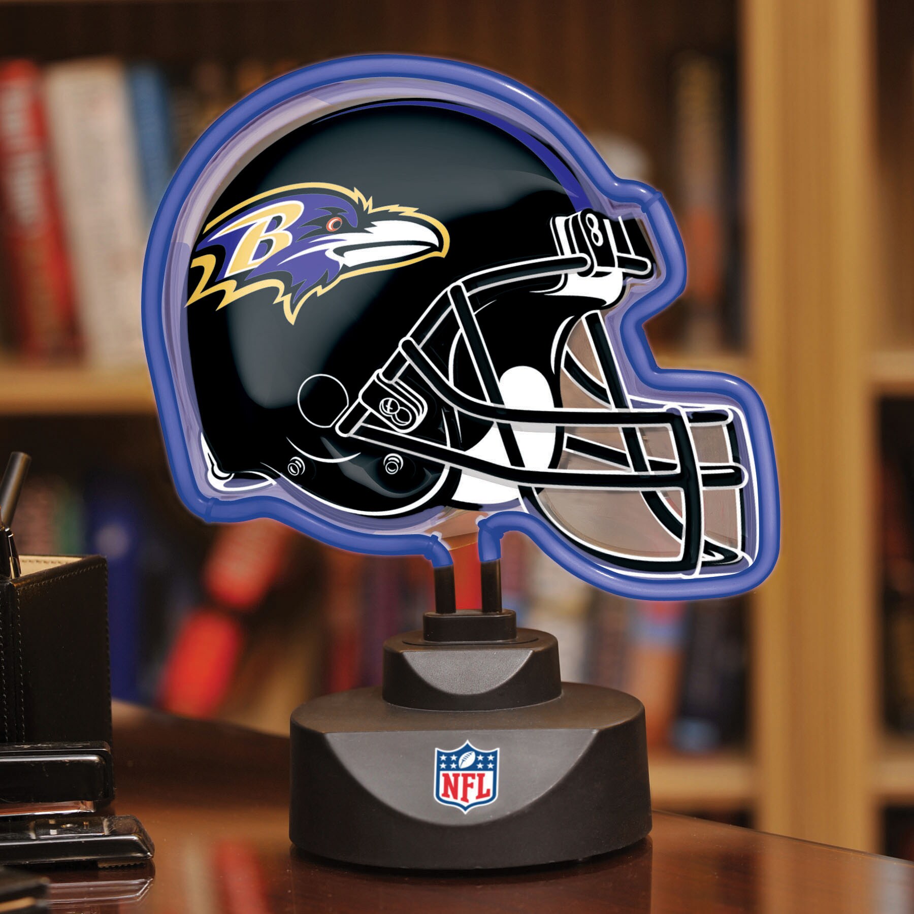 The Memory Company Baltimore Ravens 10.5-in Sports Effect Lights LED Light  in the Novelty Lights department at