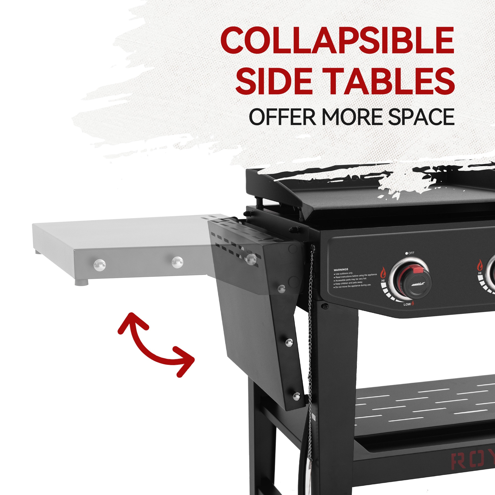 Royal Gourmet GD405A Flat-Top-Grills - View #8