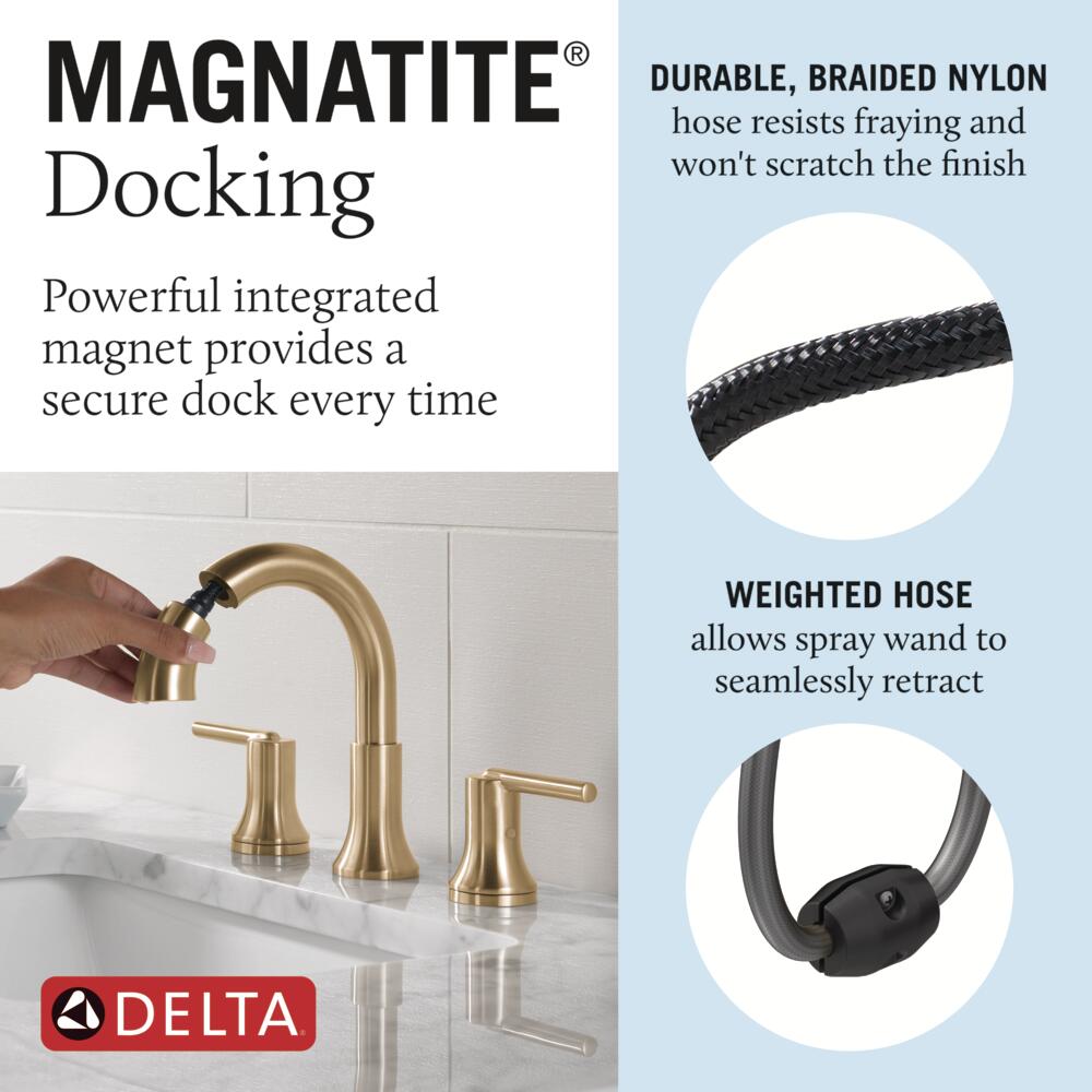 Delta Trinsic Widespread Vanity Faucet in Champagne Bronze - 3559