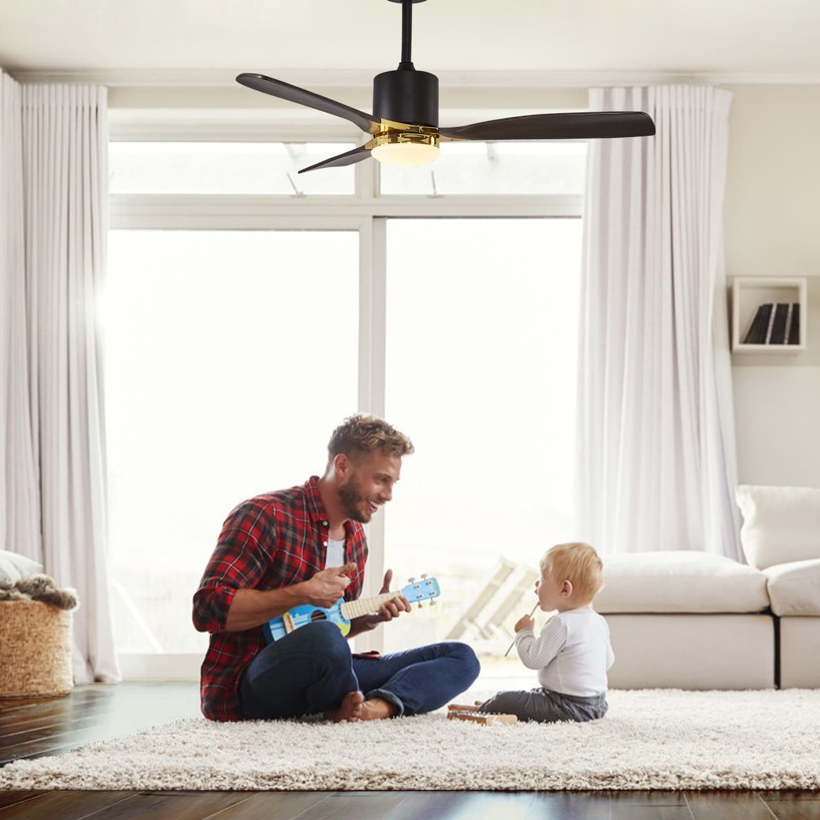 ExBrite LW11FL5203DKBNXXX Ceiling-Fans - View #6
