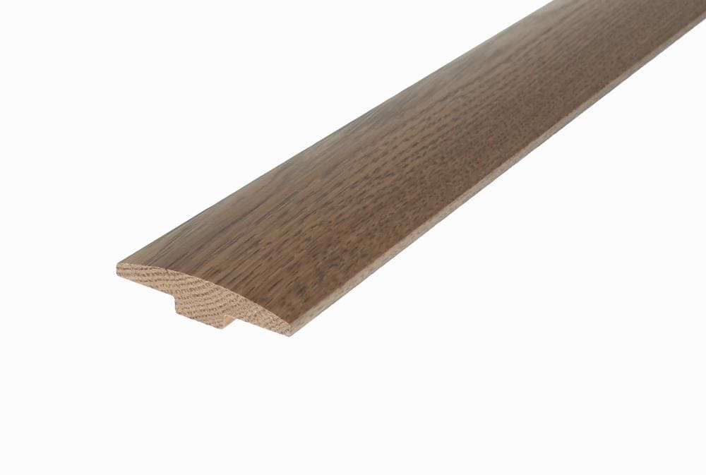 Flexco French Oak Canarias 0.438-in T x 2-in W x 78-in L Solid Wood T-moulding