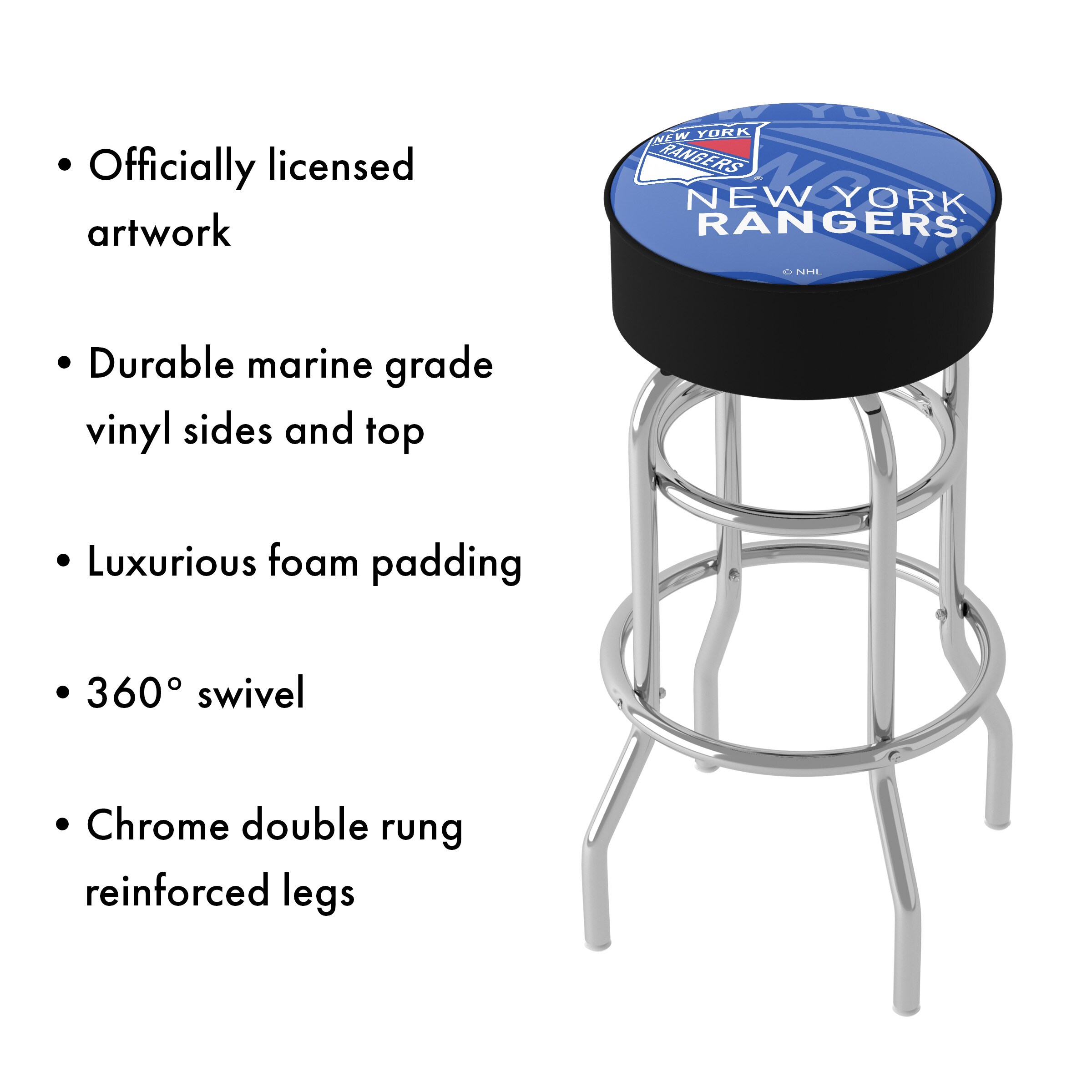Trademark Gameroom NHL1000-NYR-WM stools - View #3