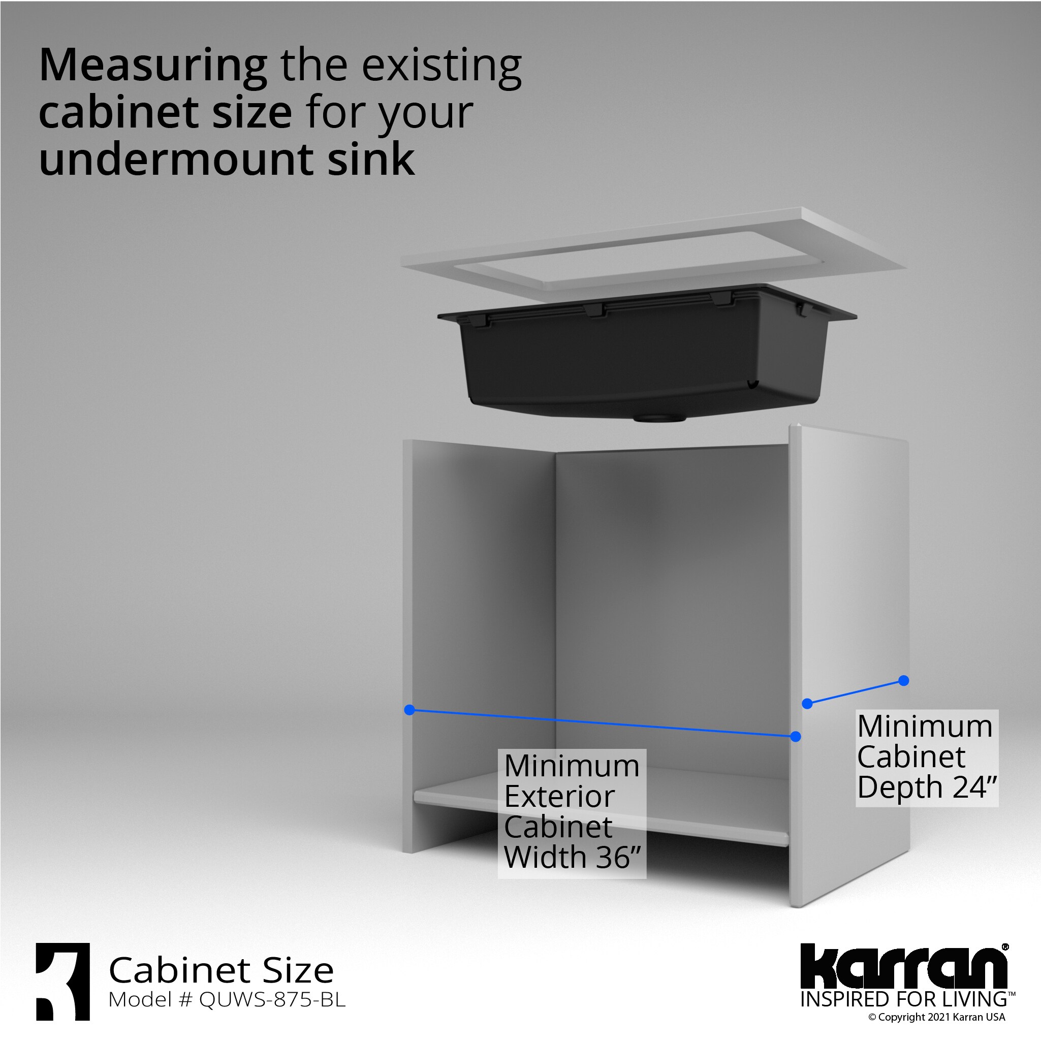 Karran QUWS-875-BL Kitchen-Sinks - View #9