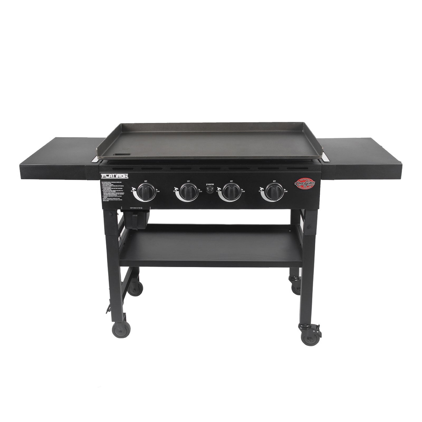 Weber 36 Liquid Propane Flat Top Griddle with Premium Grill Cover in Black