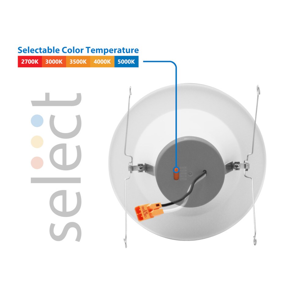 Nicor Lighting DLR56612120SBK Led-Retrofit-Downlight - View #6