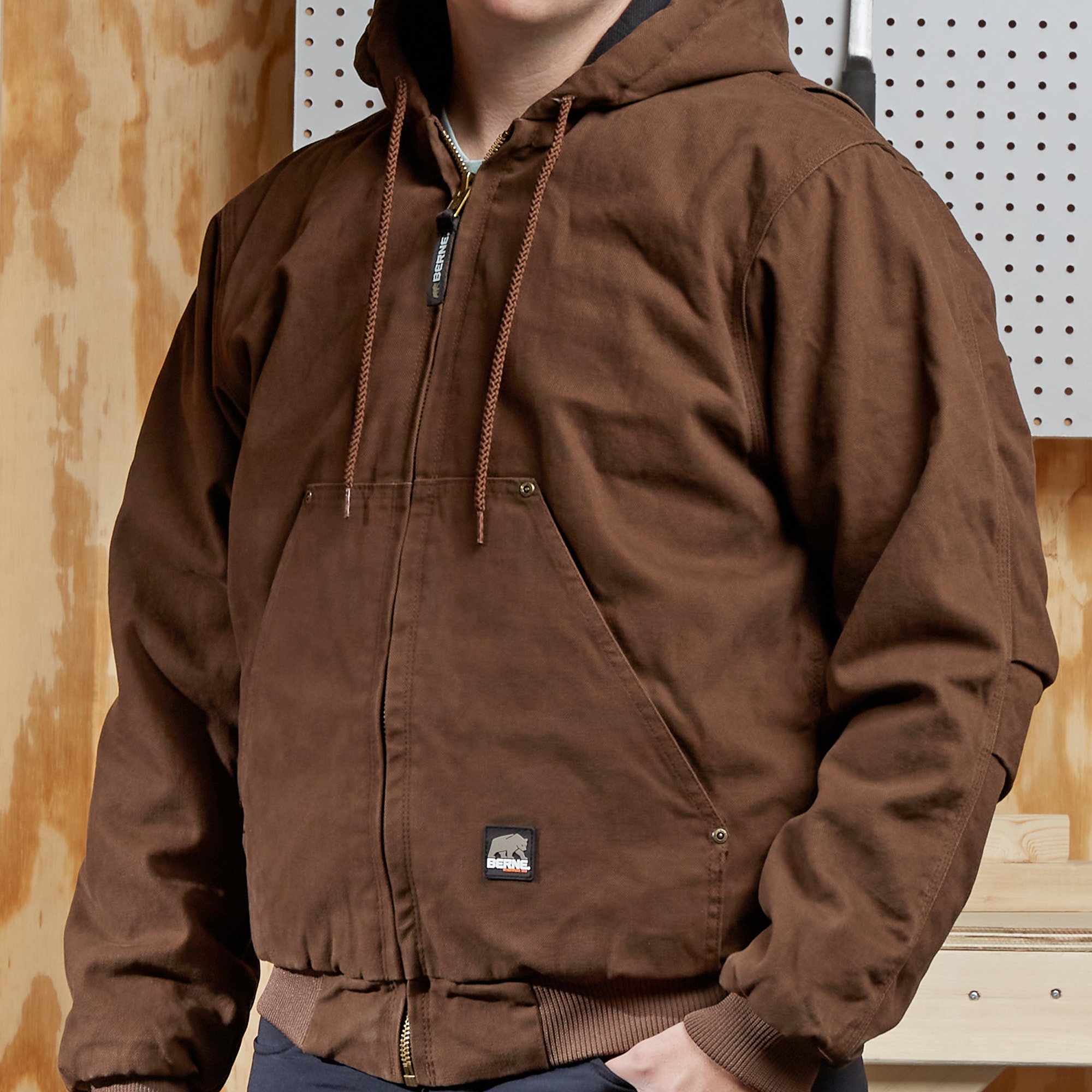 BERNE APPAREL HJ375BBR400 Jackets-Coats - View #4