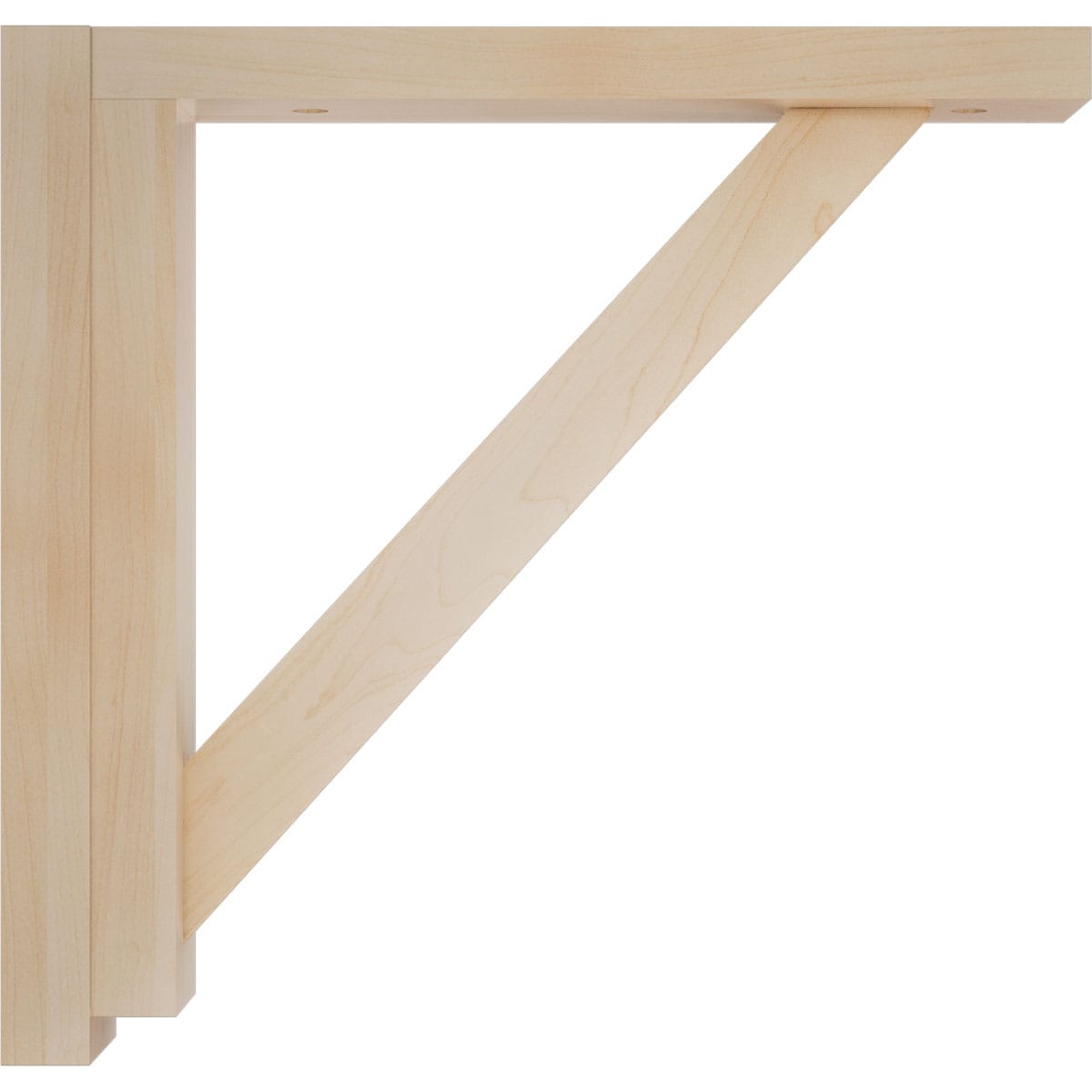 Ekena Millwork BKT02X10X10TRMA Exterior-Brackets-Braces - View #3