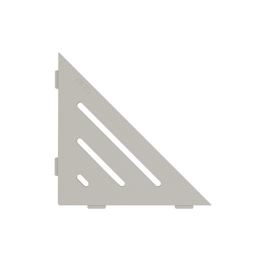 Schluter Systems SES1D10TSBG Shelf Triangular Corner Wave Greige