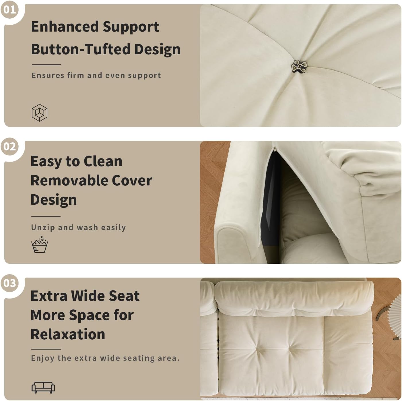 BuotiqHom DH-122B-LV Sofas-Loveseats - View #9