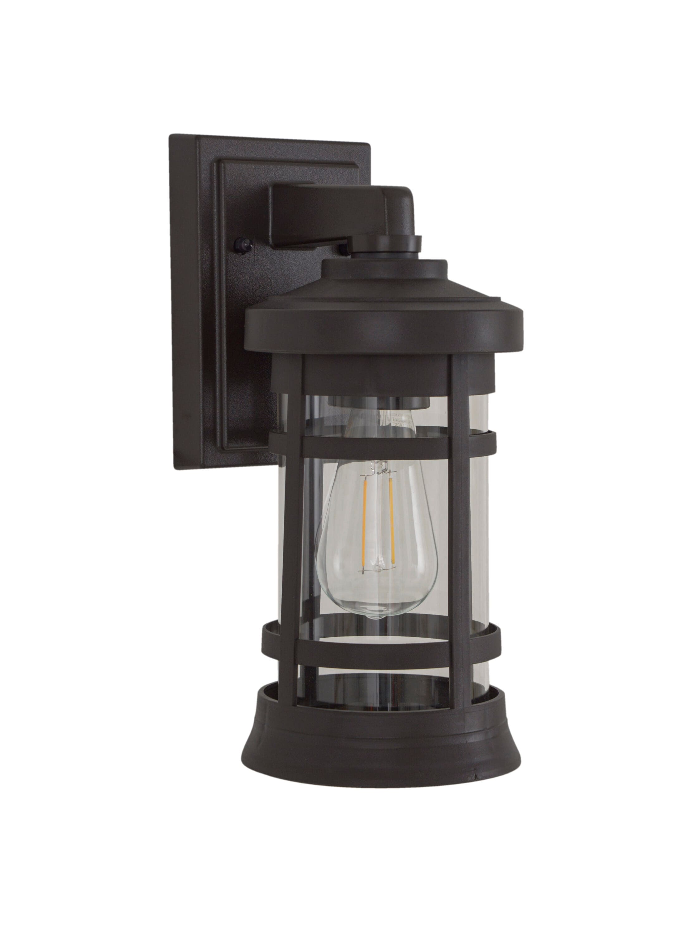 Craftmade ZA2304-BZ-C Resilience 1 -Light 13-in H Bronze Hardwired Outdoor Wall Light