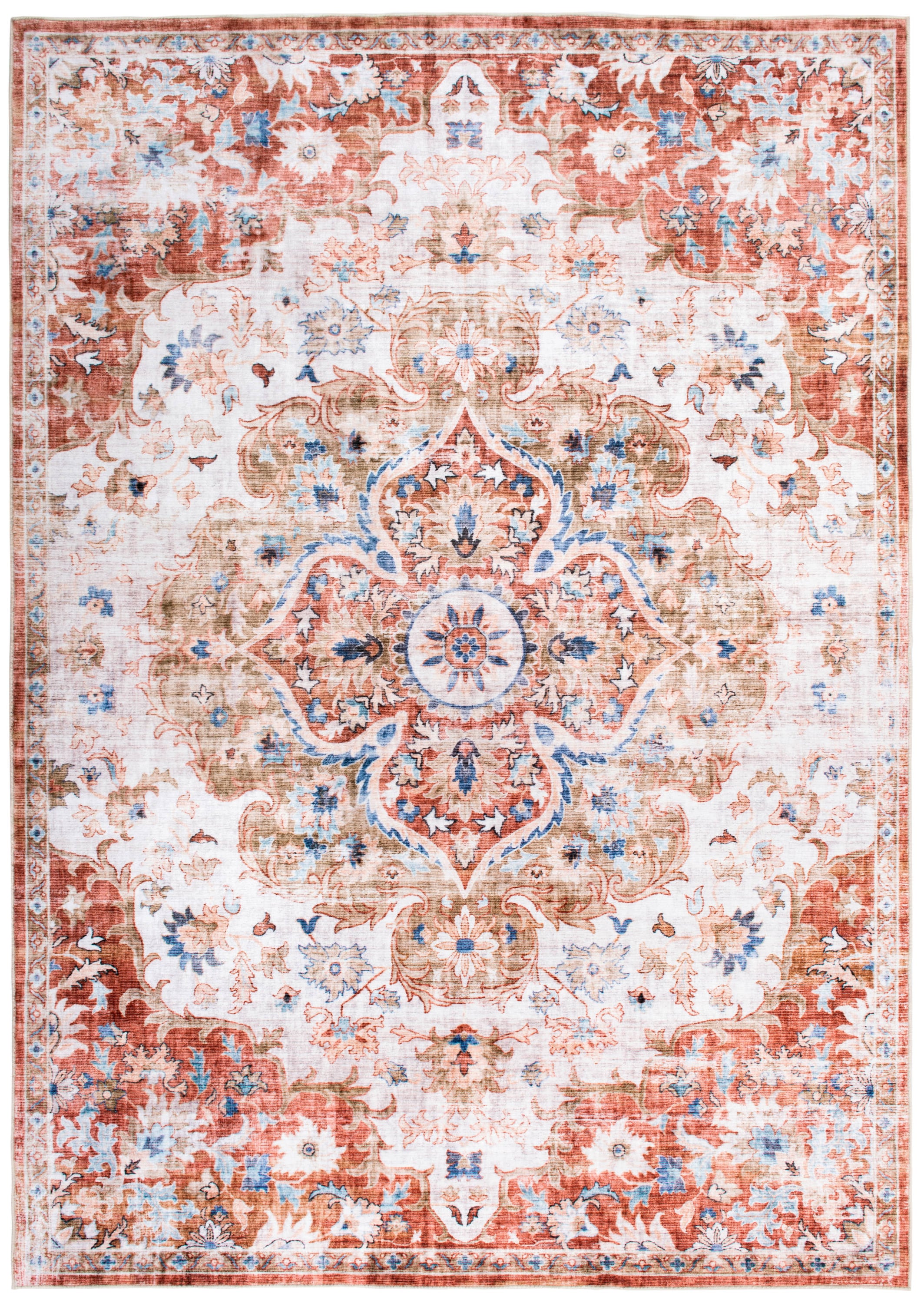 World Rug Gallery 7021RUST5X7 rugs - View #3