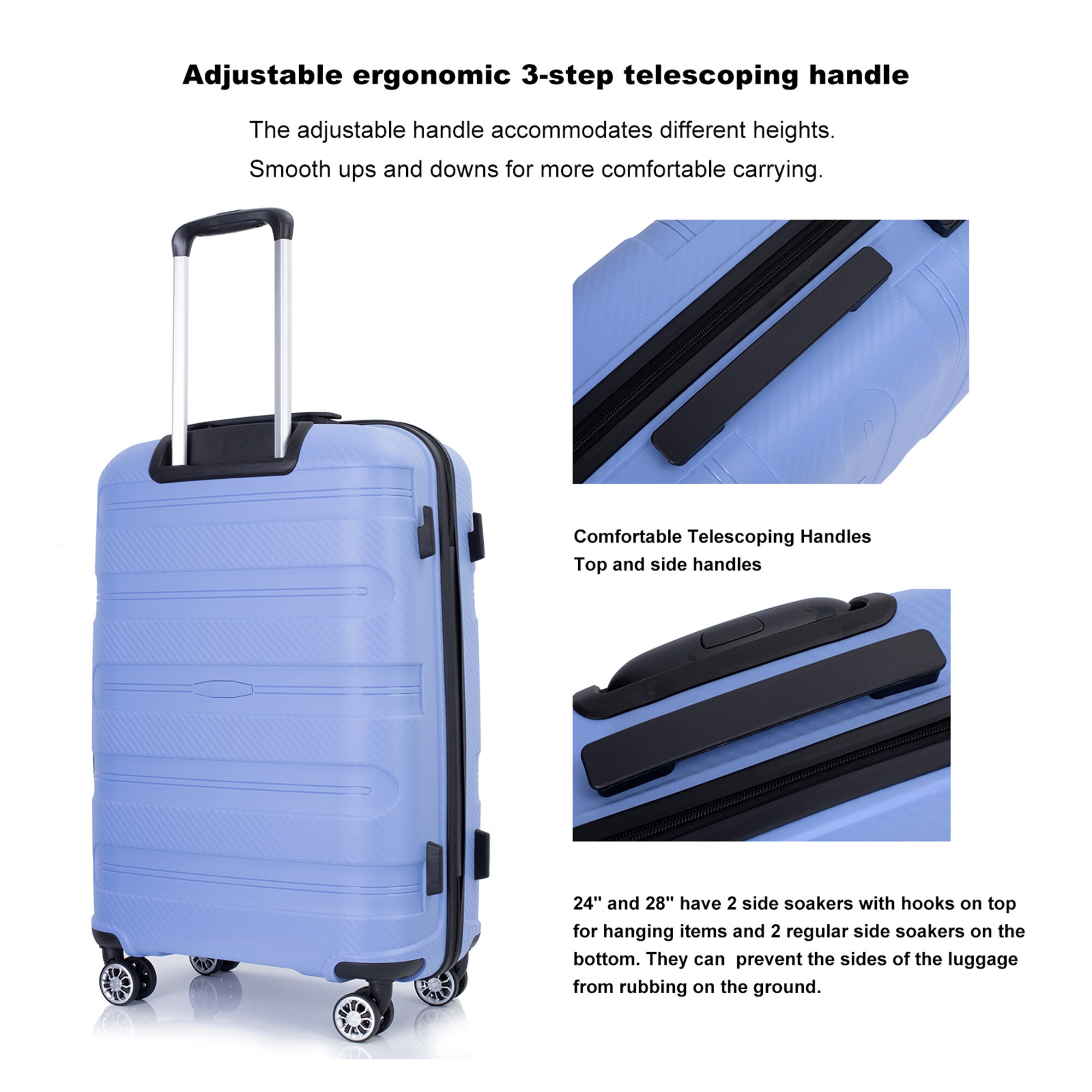 SINOFURN SYD9400012BL Luggage-And-Luggage-Sets - View #9
