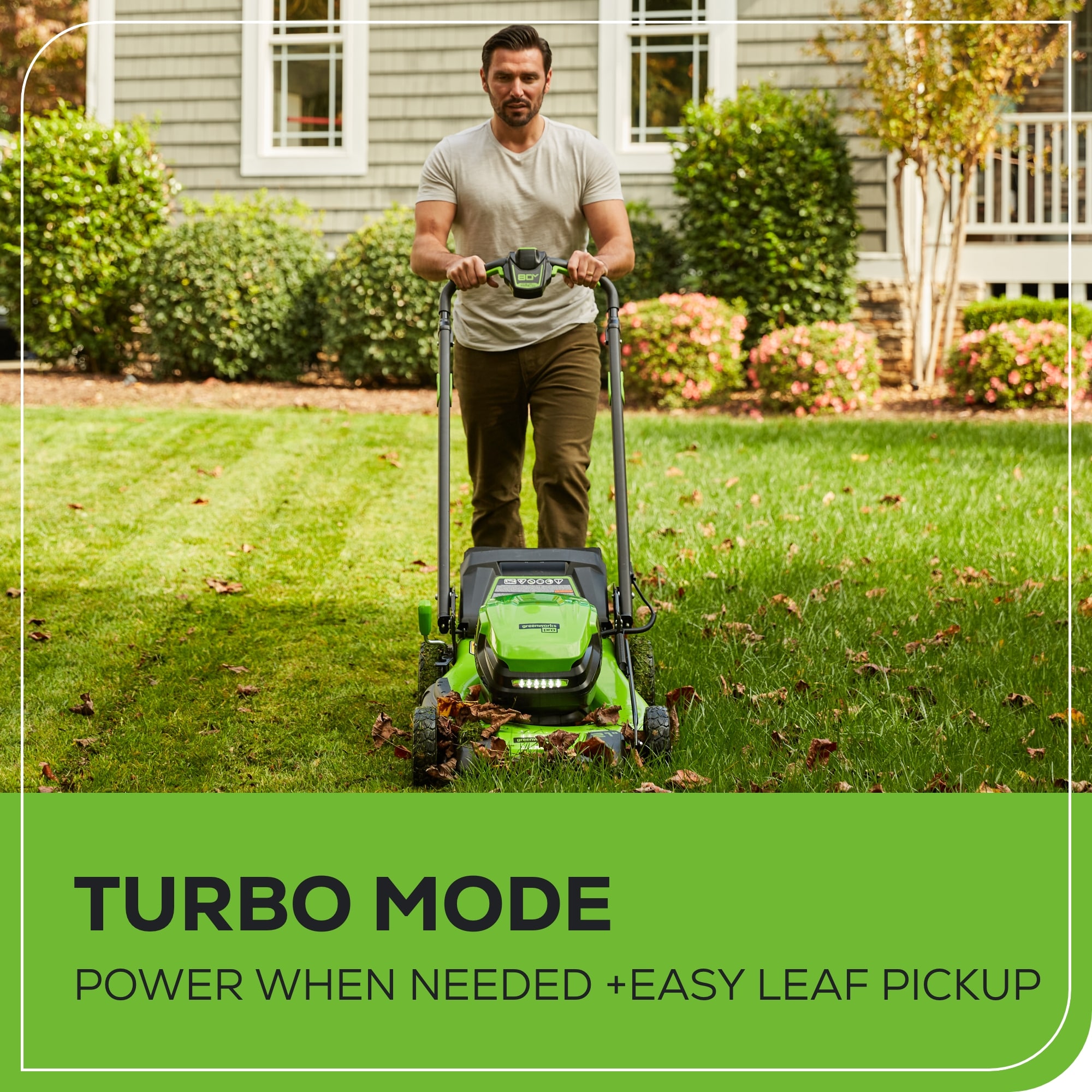 Greenworks MO80L511 Cordless-Elec-Push-Mowers - View #9