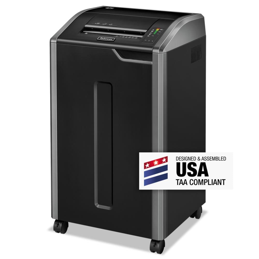 Powershred 425i 100% Jam Proof Strip-Cut Shredder, 38 Manual Sheet Capacity, TAA Compliant